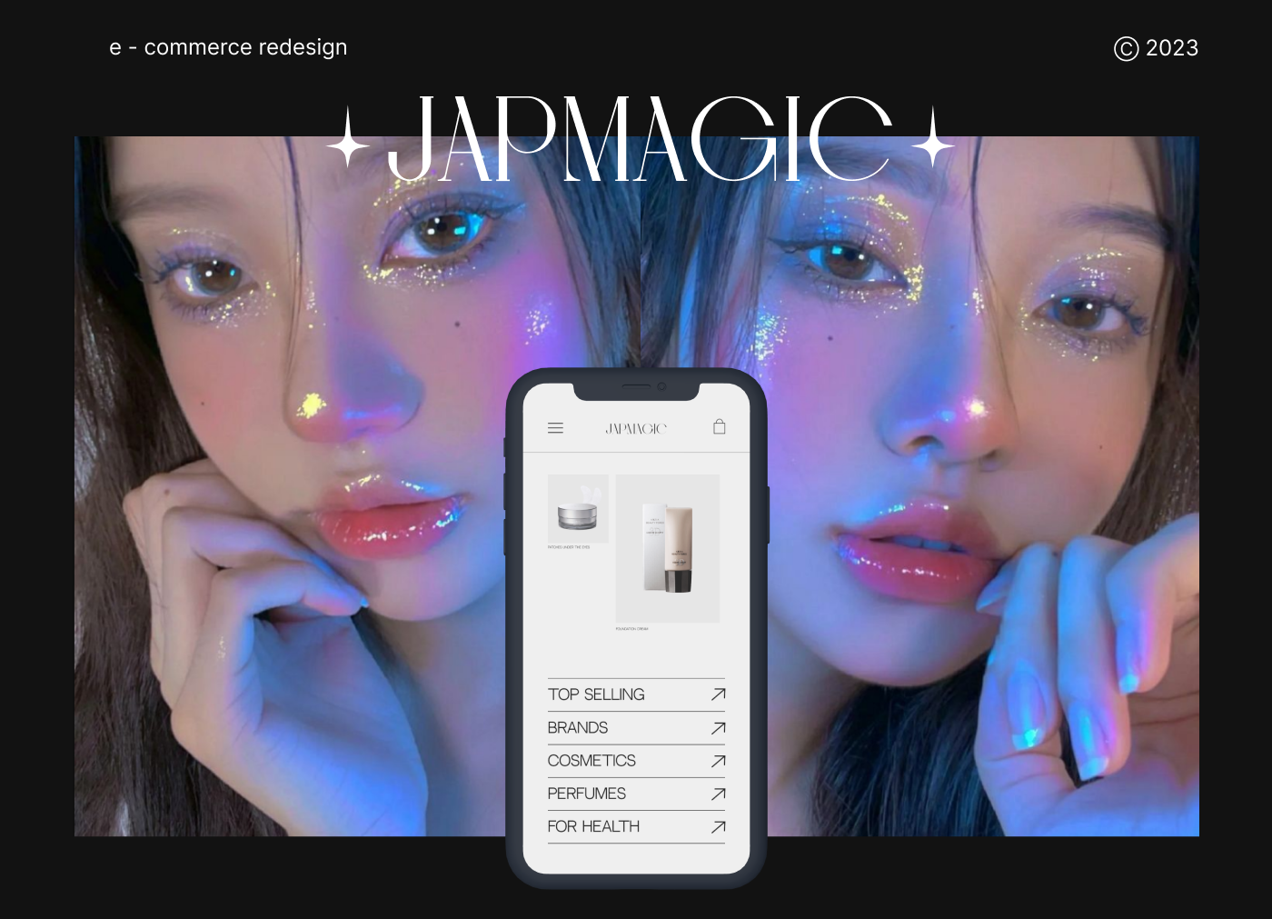 Сайт для бренда косметики — Изображение №1 — Интерфейсы, Маркетинг на Dprofile