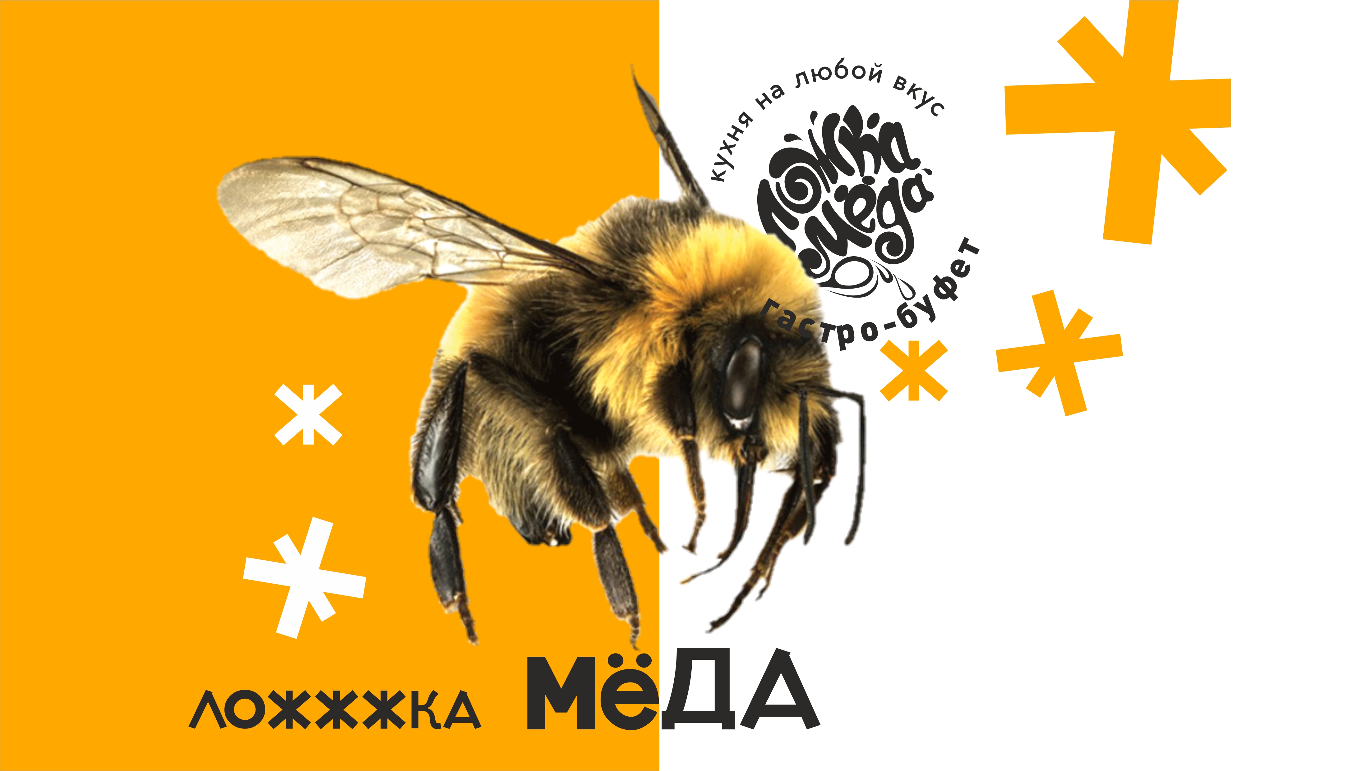 Фирменный стиль для гастро-буфета «Ложка мёда» — Изображение №3 — Брендинг на Dprofile