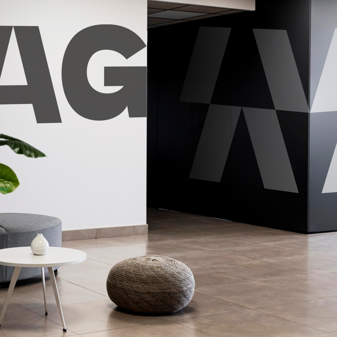 Как уложить бренд в две буквы: AG OFFICE — Изображение №9 — Интерфейсы на Dprofile