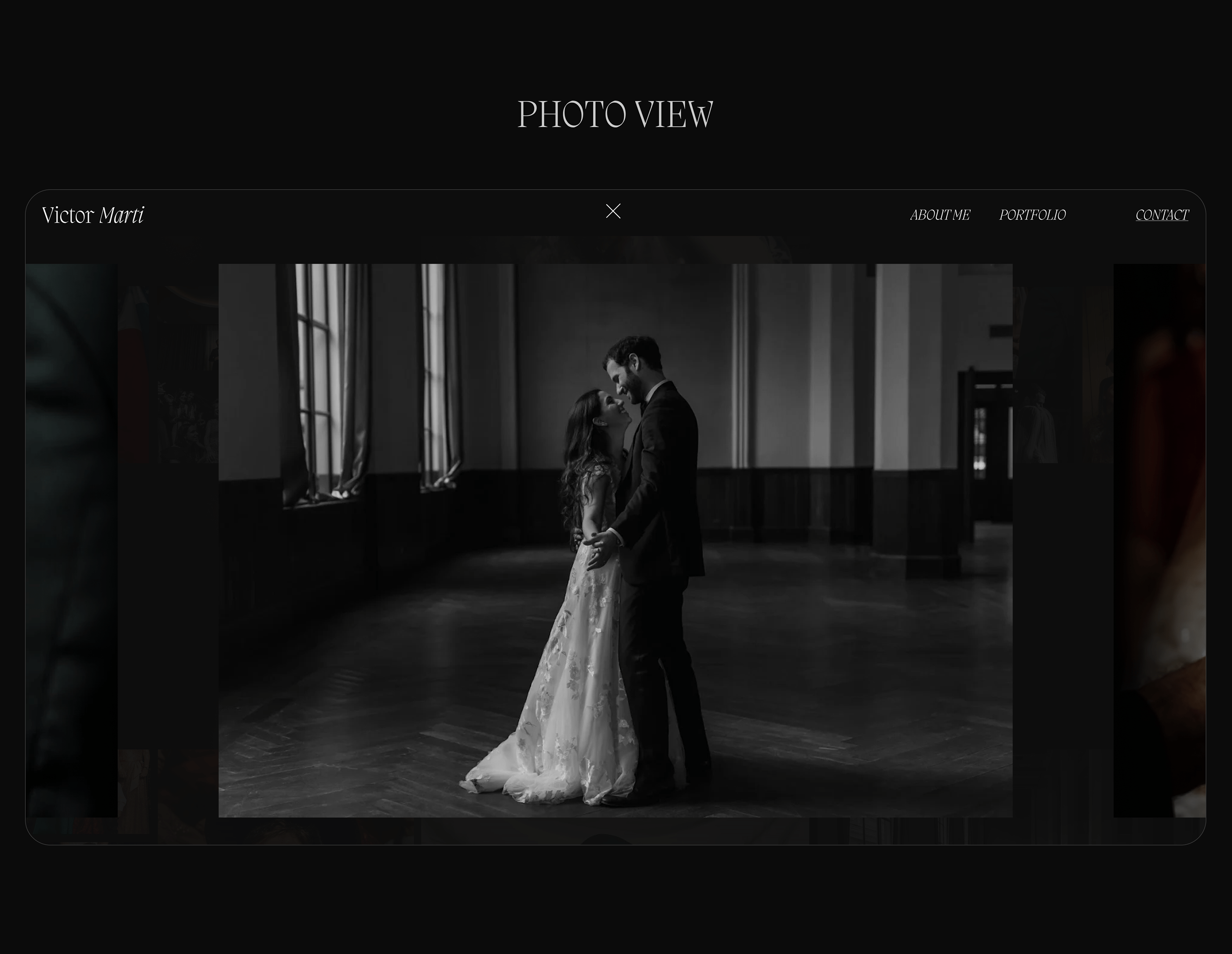 Portfolio for a wedding photographer — Изображение №11 — Интерфейсы, Графика на Dprofile