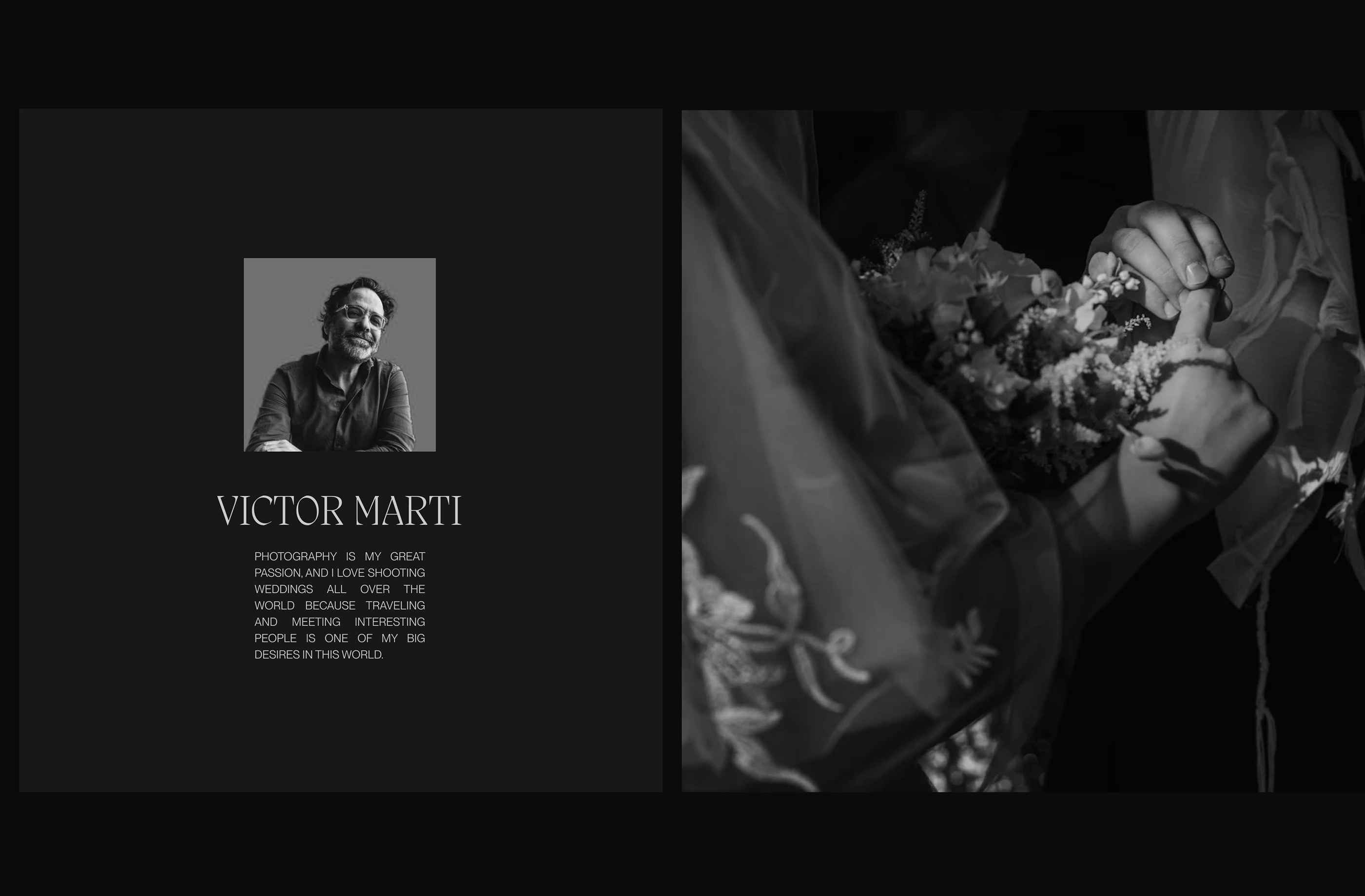 Portfolio for a wedding photographer — Изображение №4 — Интерфейсы, Графика на Dprofile