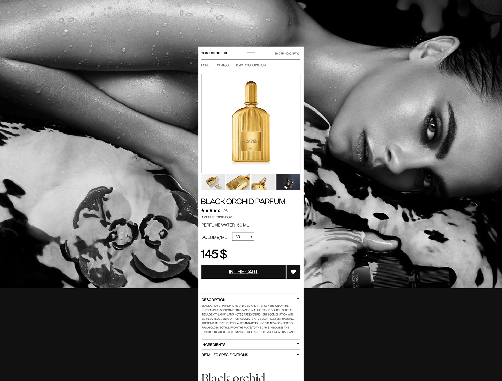 Online store of premium perfumes — Изображение №10 — Интерфейсы, Брендинг на Dprofile