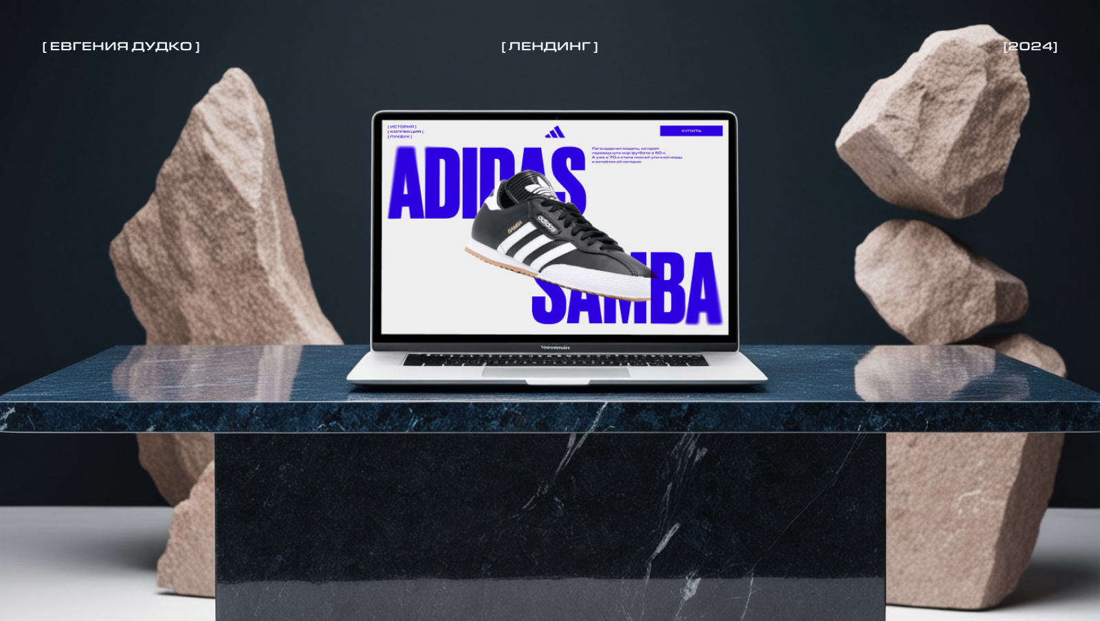 Landing page на Tilda о легендарной модели кроссовок — Изображение №1 — Интерфейсы на Dprofile