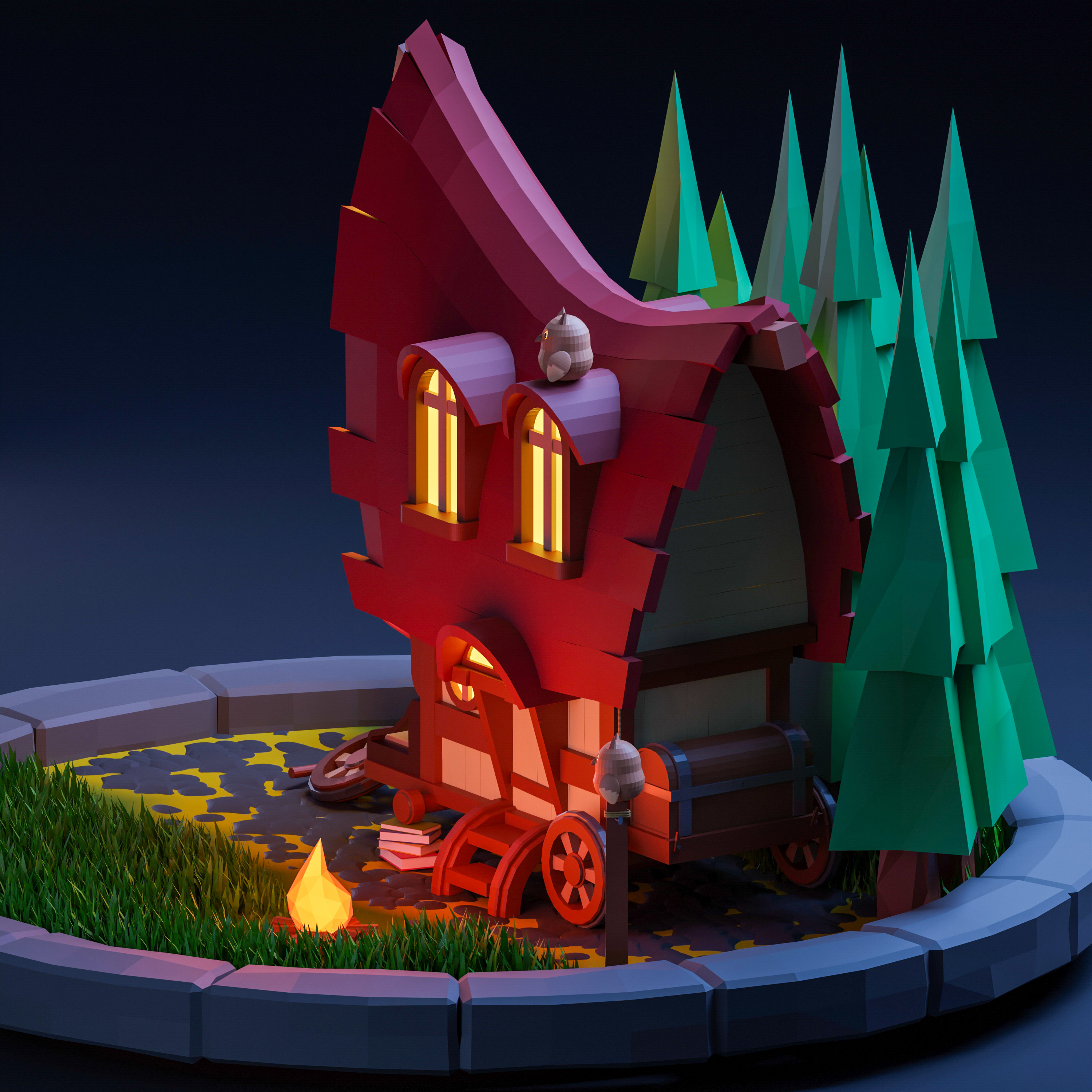 WAGON — Изображение №3 — Иллюстрация, 3D на Dprofile
