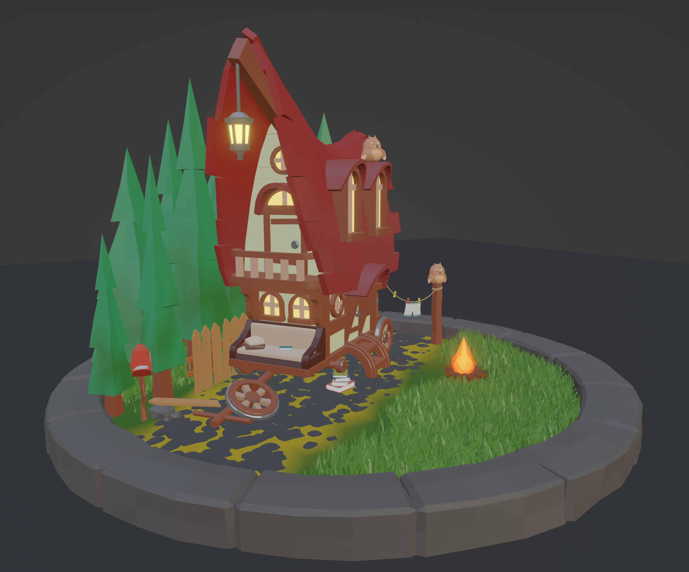 WAGON — Изображение №5 — Иллюстрация, 3D на Dprofile