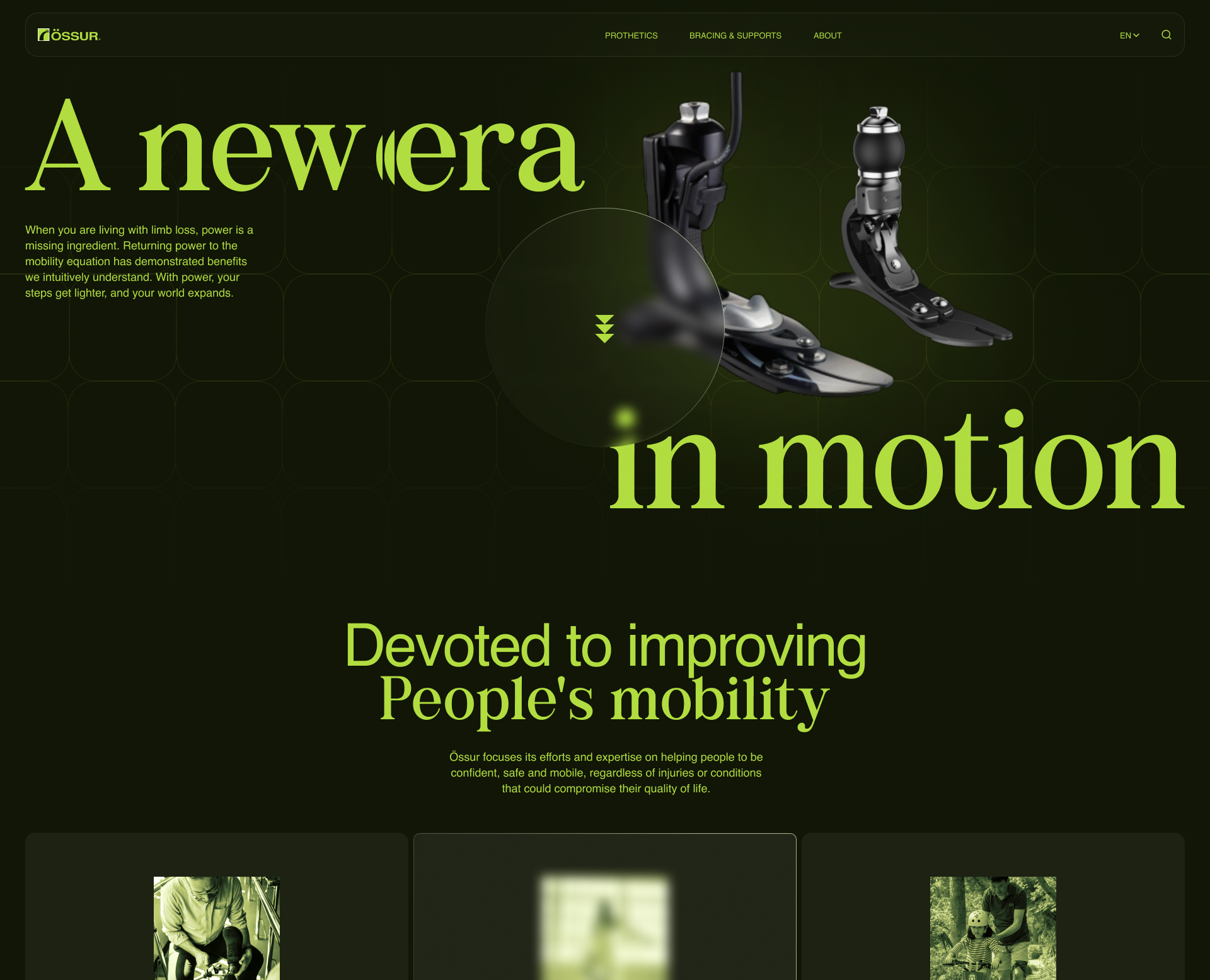 A new era in motion | Работа из курса. на Dprofile