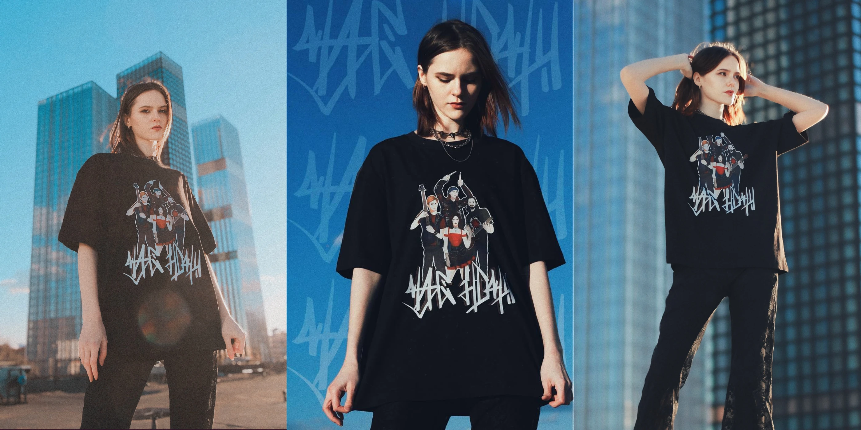 Фирменный стиль для рок-группы "Час ночи" — Изображение №8 — Брендинг на Dprofile