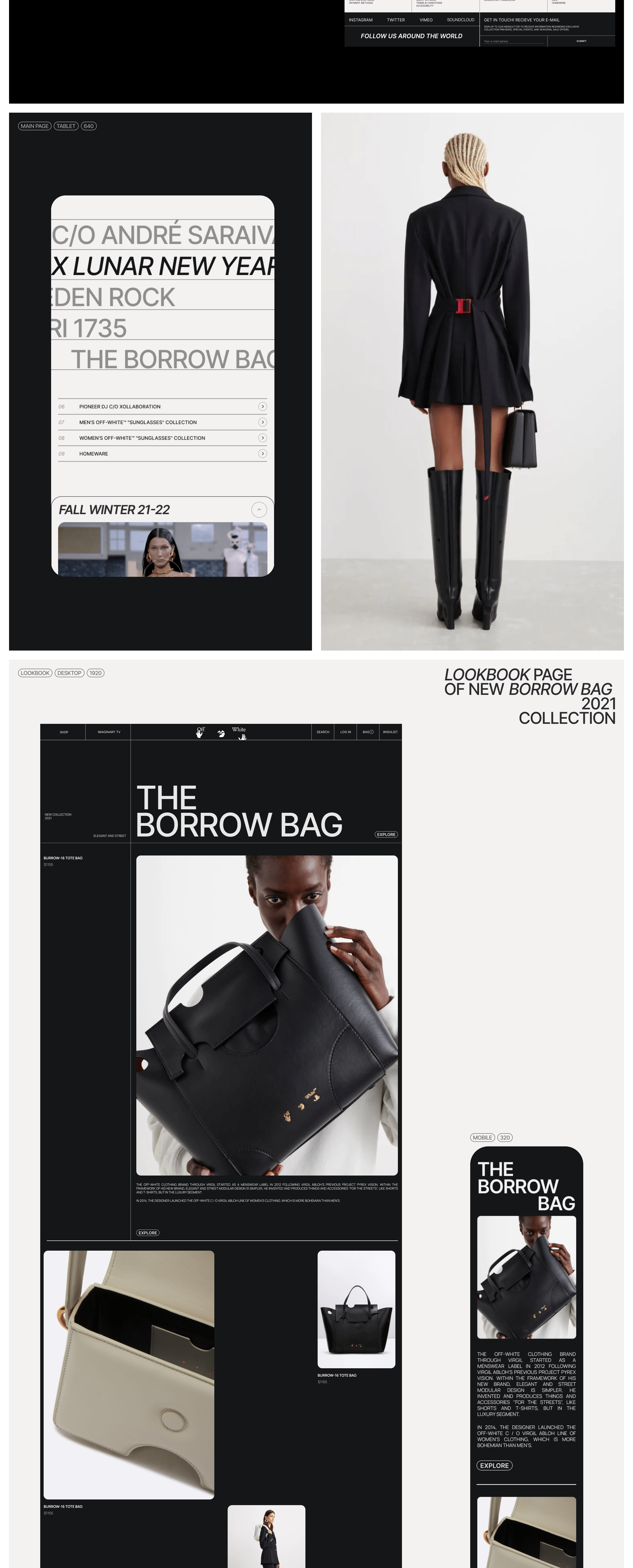 OFF-WHITE Redesign — Изображение №4 — Интерфейсы на Dprofile
