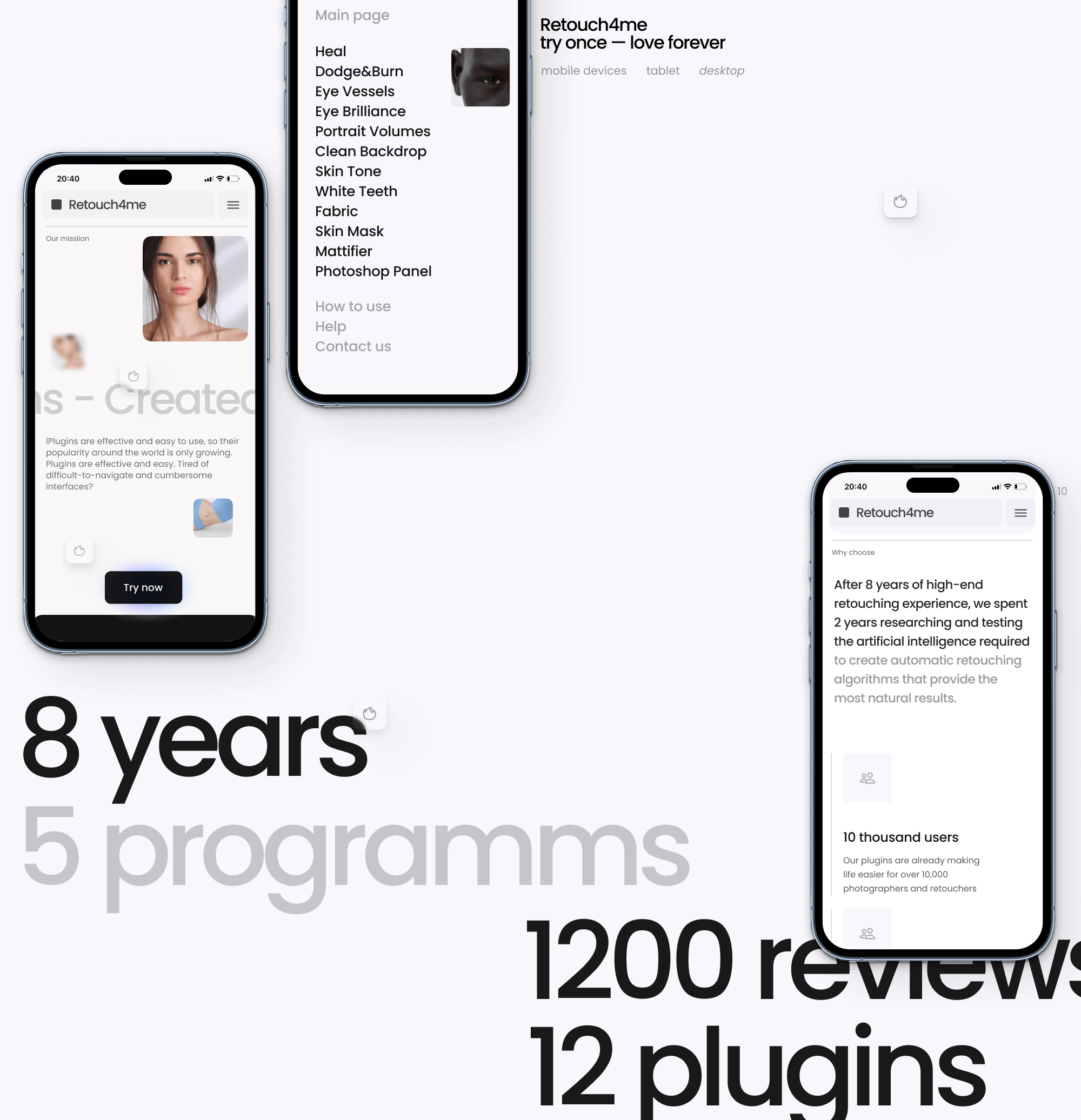 Retouch. 12 AI super-plugins — Изображение №10 — Интерфейсы на Dprofile