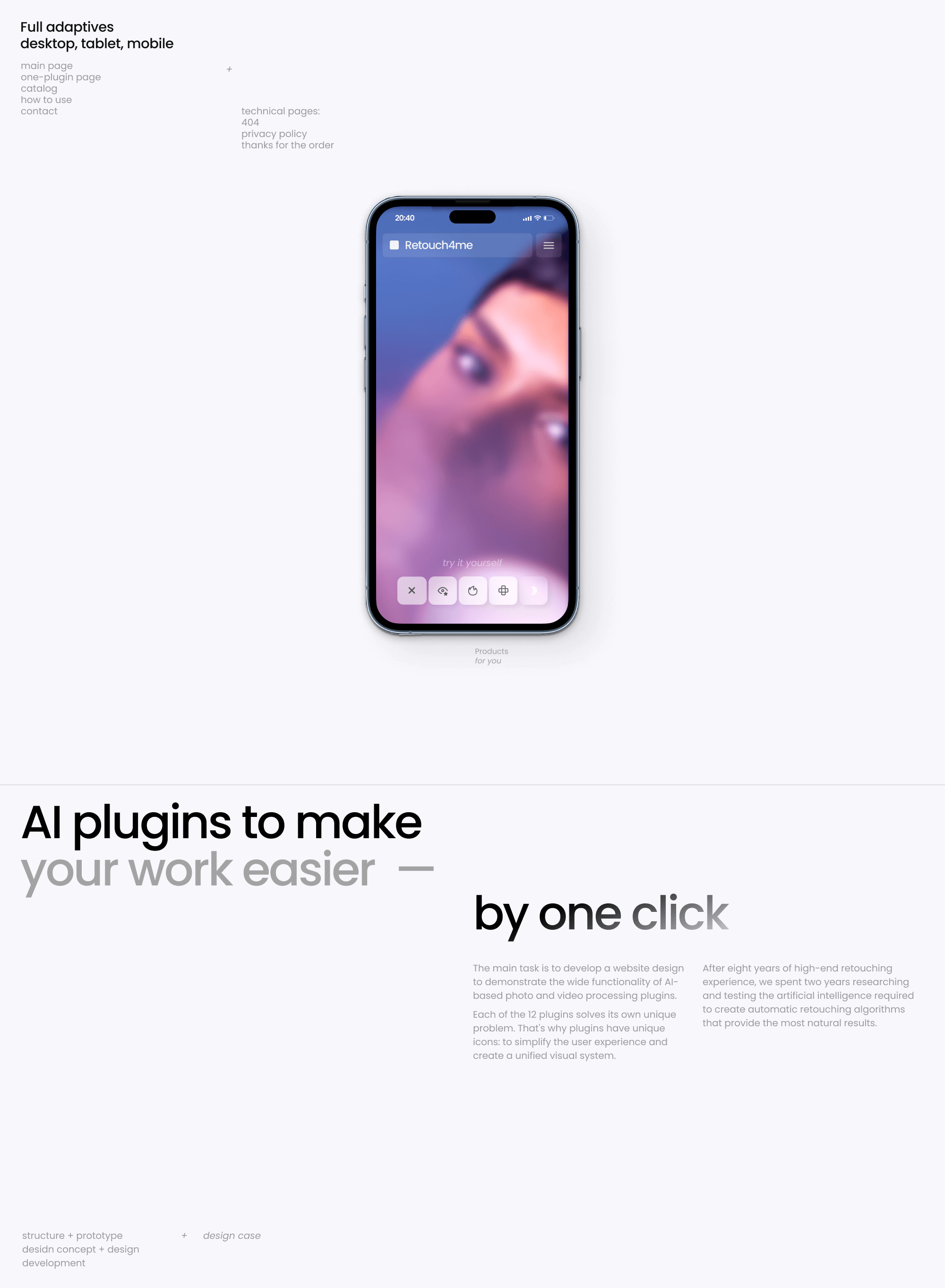 Retouch. 12 AI super-plugins — Изображение №2 — Интерфейсы на Dprofile
