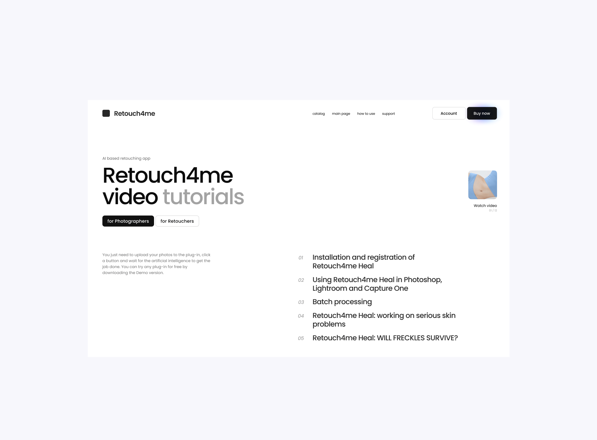 Retouch. 12 AI super-plugins — Изображение №19 — Интерфейсы на Dprofile