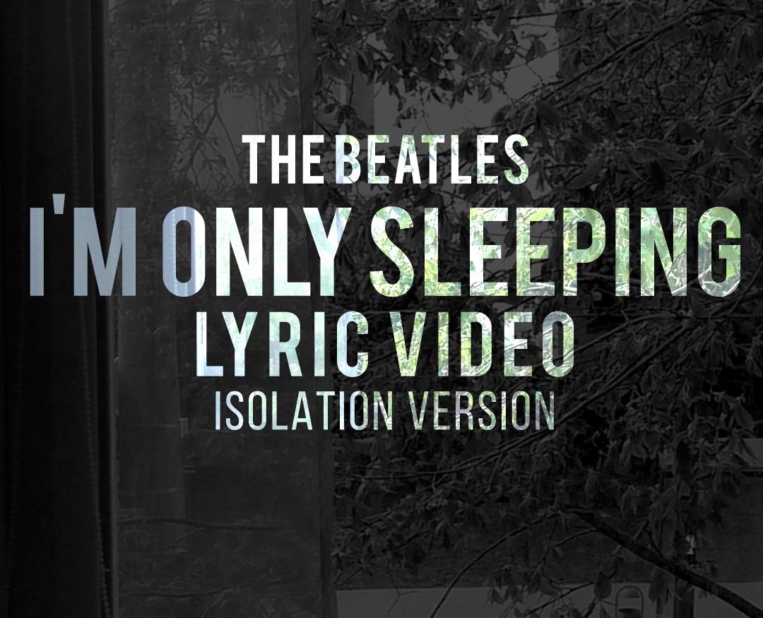 The Beatles - I'm Only Sleeping Lyrc Video — Анимация на Dprofile