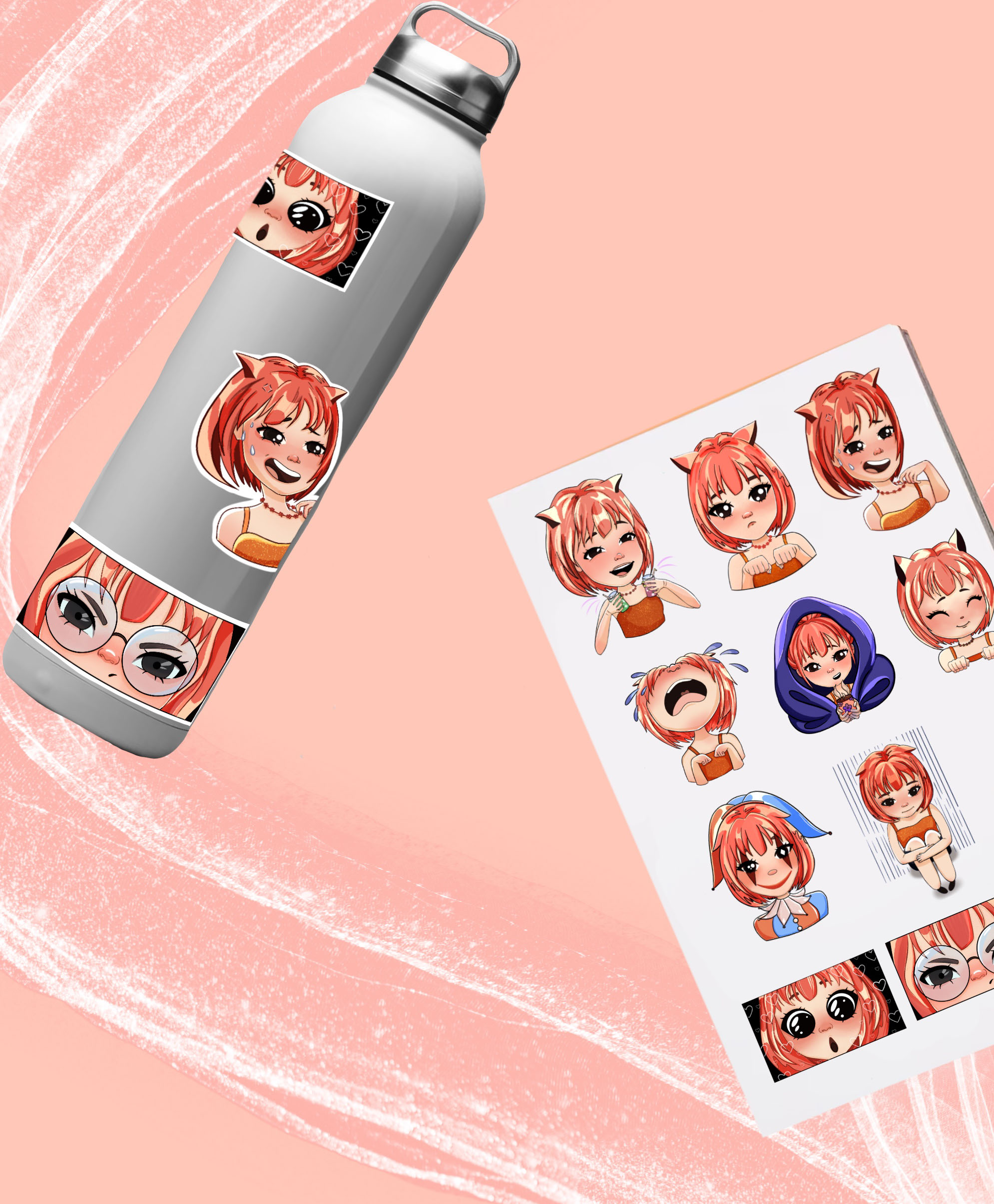 Sticker pack for telegram — Изображение №9 — Иллюстрация на Dprofile