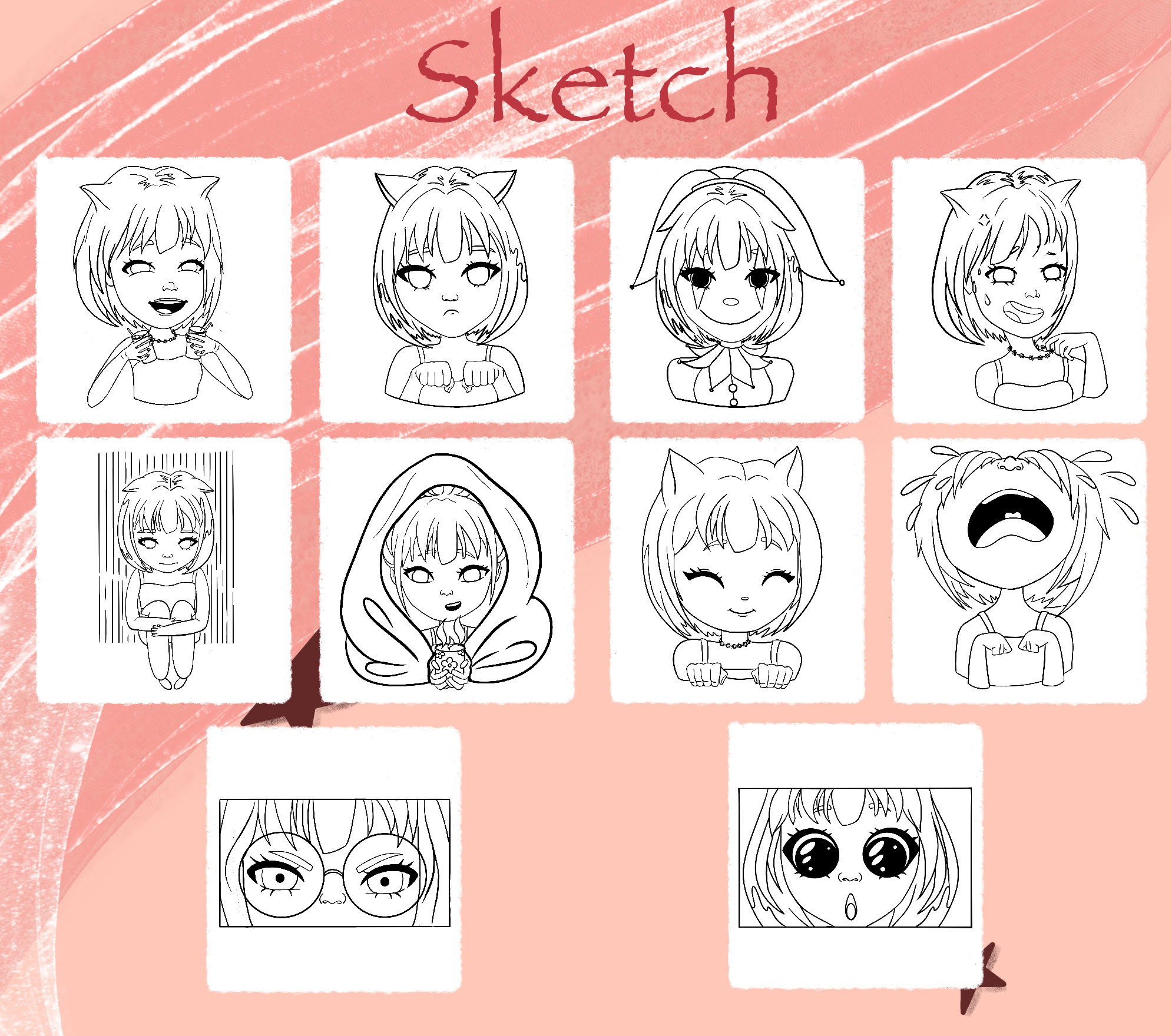 Sticker pack for telegram — Изображение №2 — Иллюстрация на Dprofile