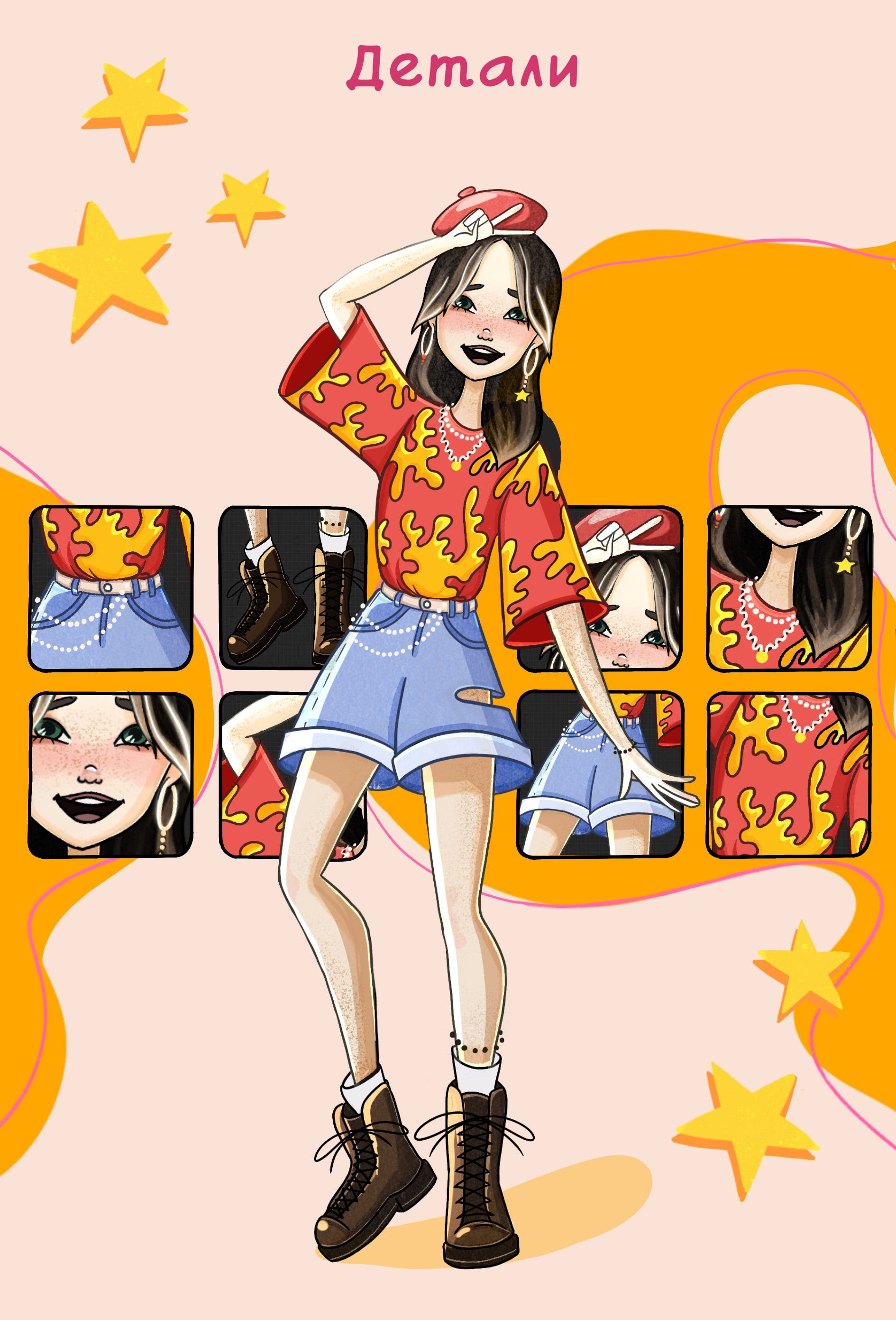 Character design - Yumi — Изображение №5 — Брендинг, Иллюстрация на Dprofile