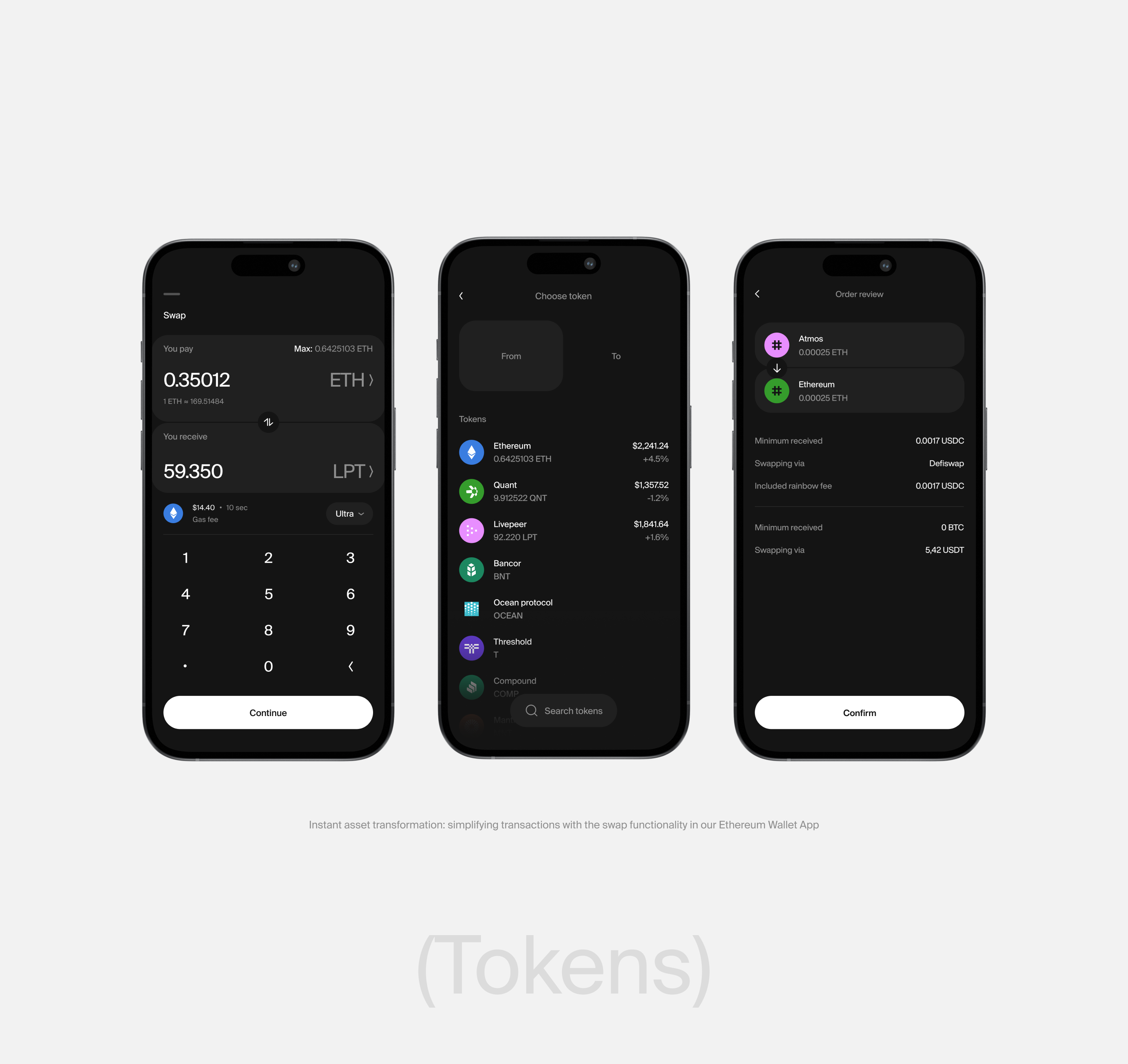 Trant — Crypto Wallet — Изображение №19 — Интерфейсы на Dprofile