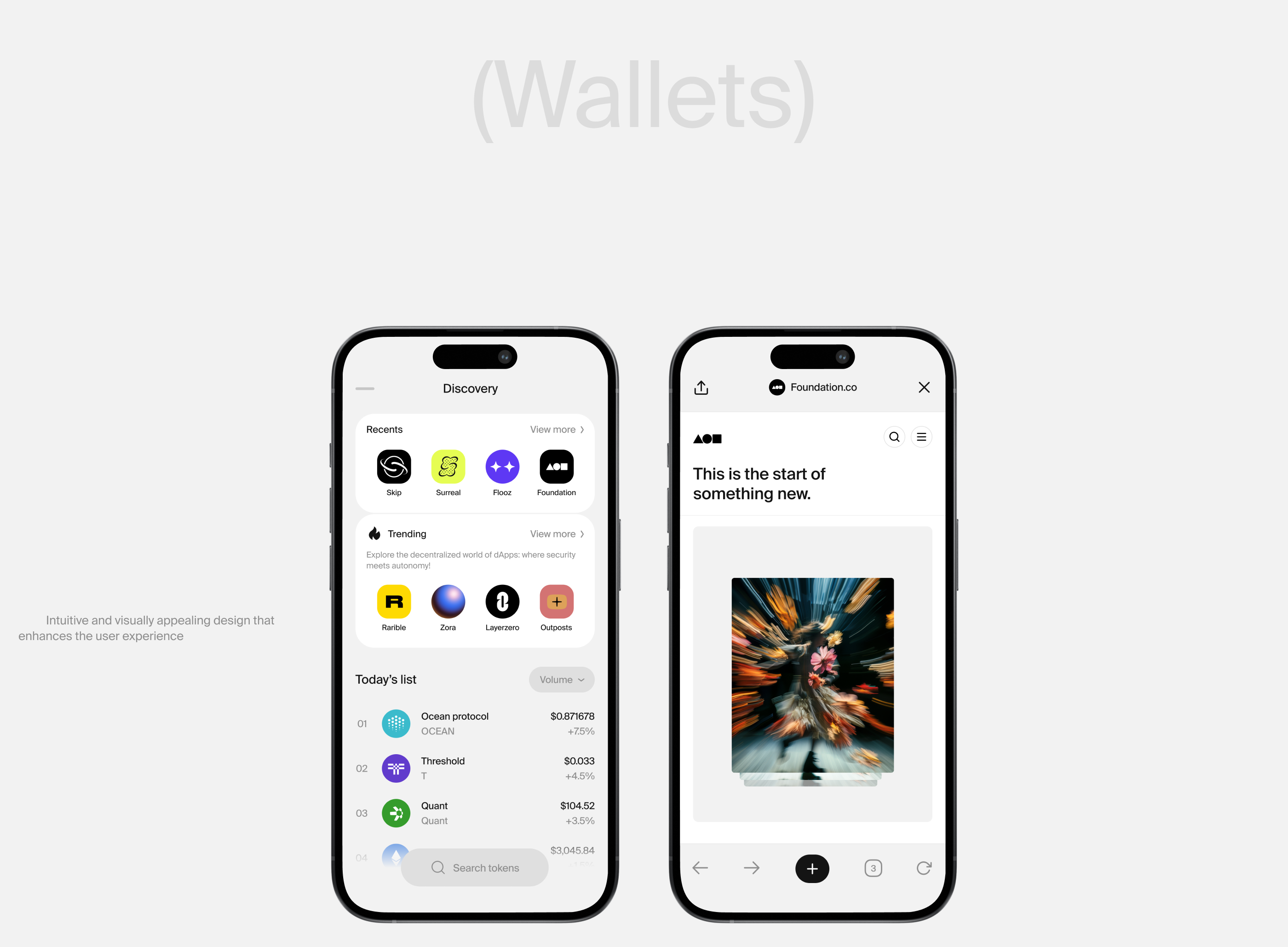 Trant — Crypto Wallet — Изображение №16 — Интерфейсы на Dprofile