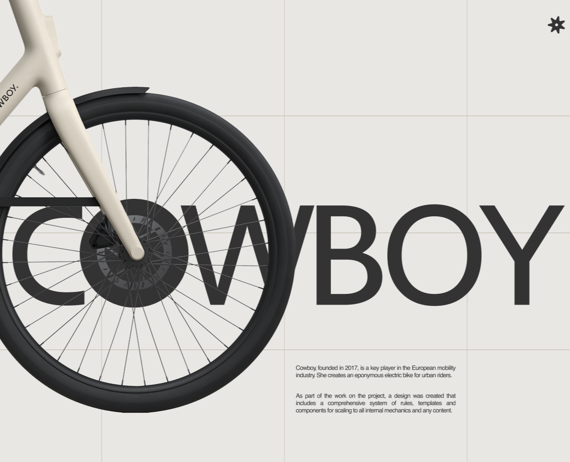 Редизайн сайта компании Cowboy на Dprofile