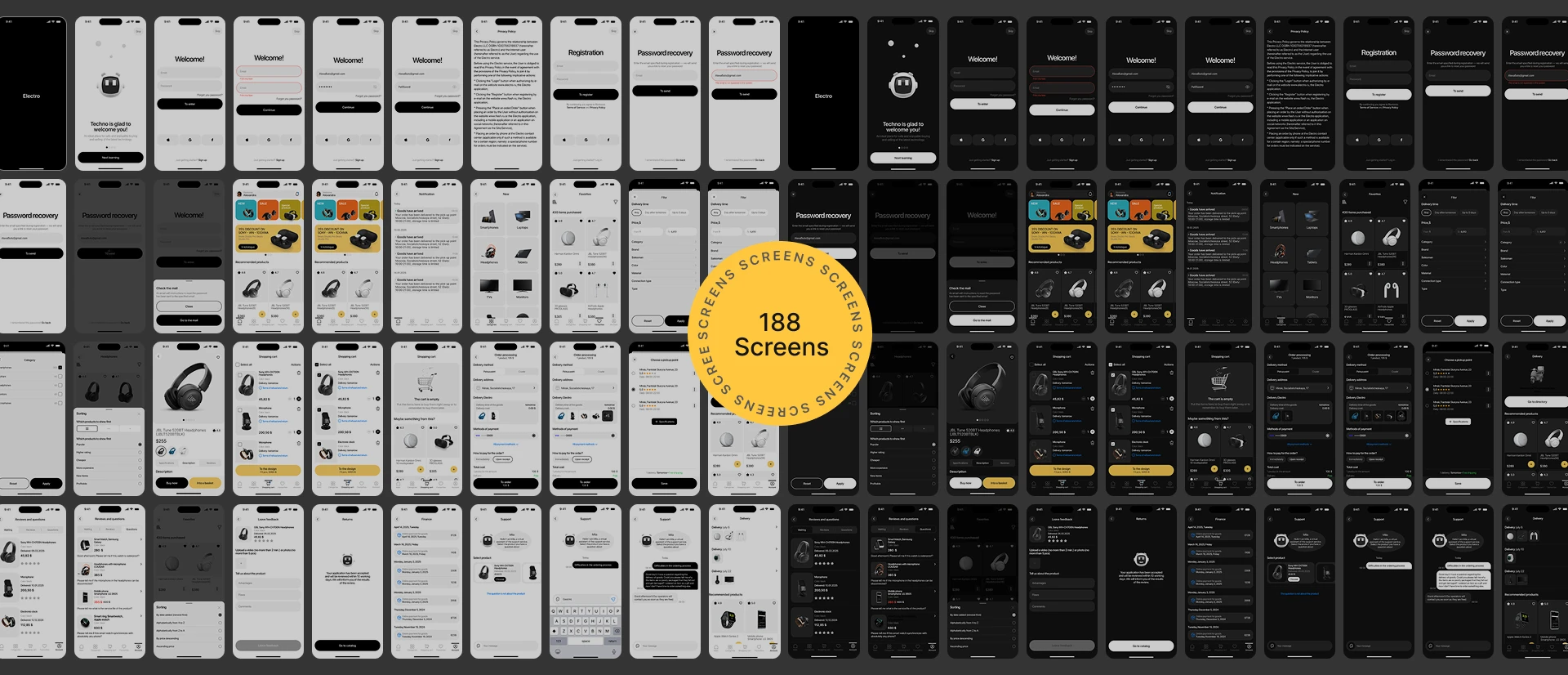 Мобильное приложение для маркетплейса электроники Electro — Изображение №32 — Интерфейсы на Dprofile