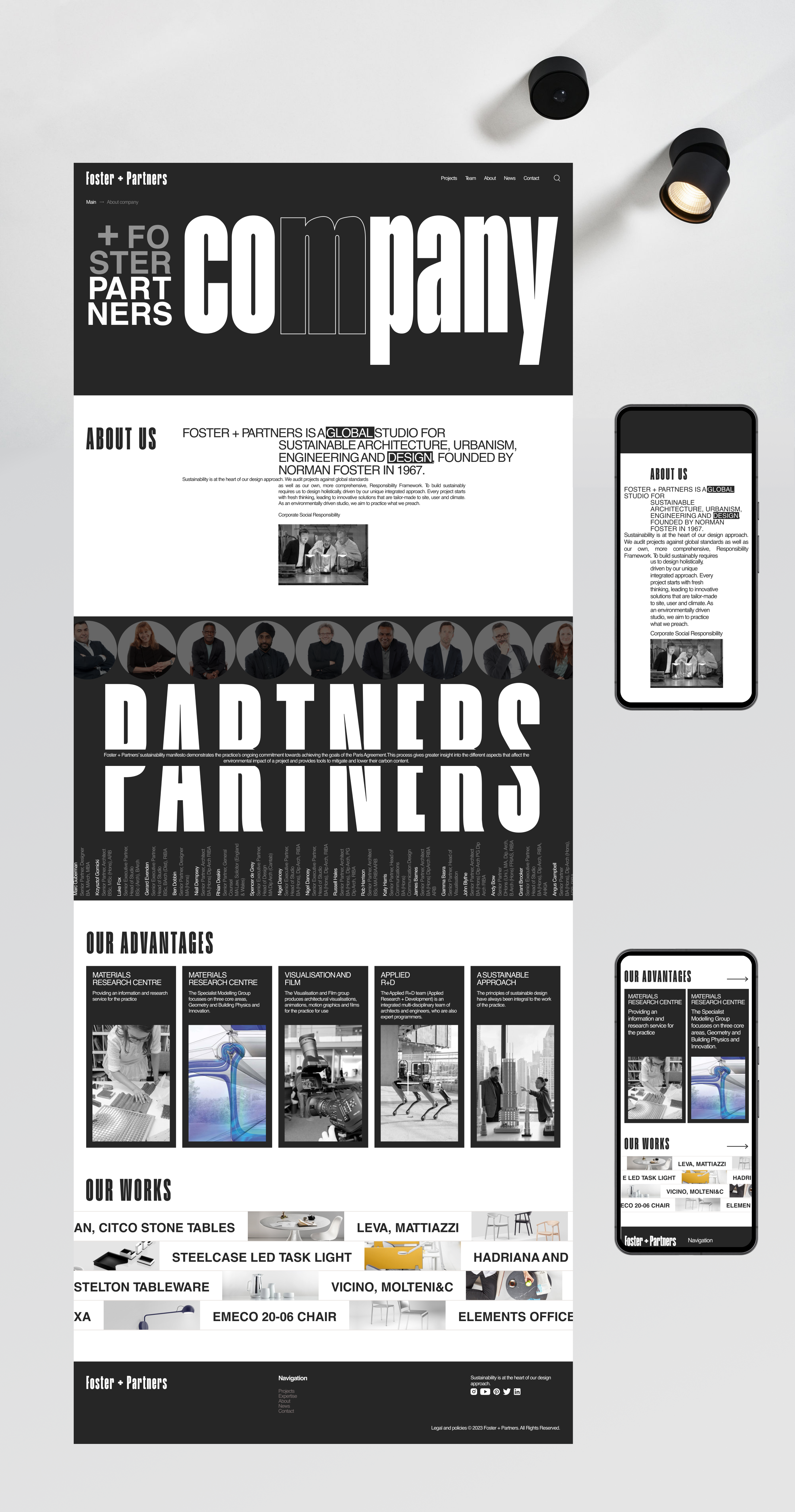 FOSTER+PARTNERS|NEWS WEBSITE REDESIGN — Изображение №14 — Интерфейсы на Dprofile