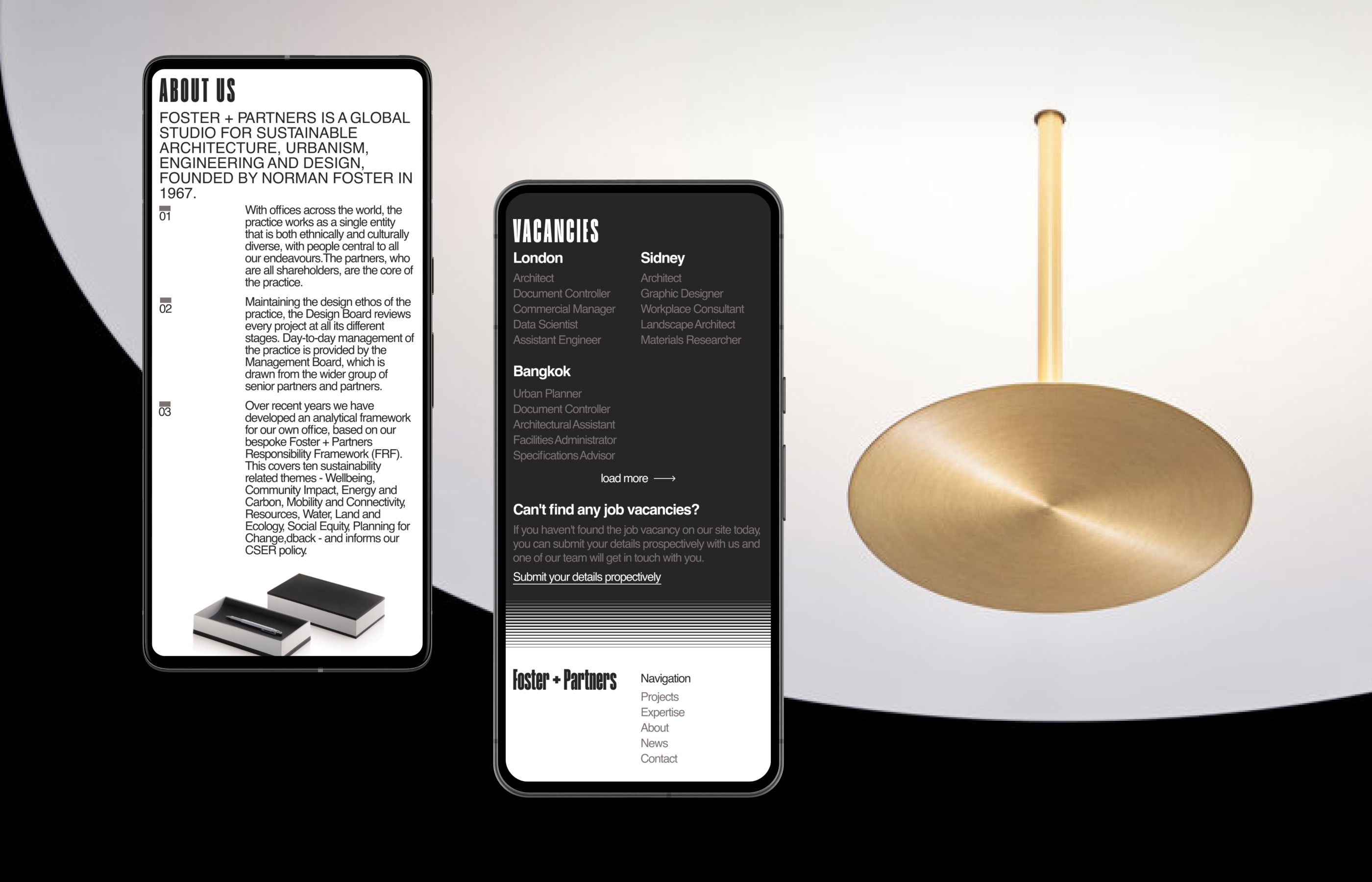 FOSTER+PARTNERS|NEWS WEBSITE REDESIGN — Изображение №5 — Интерфейсы на Dprofile