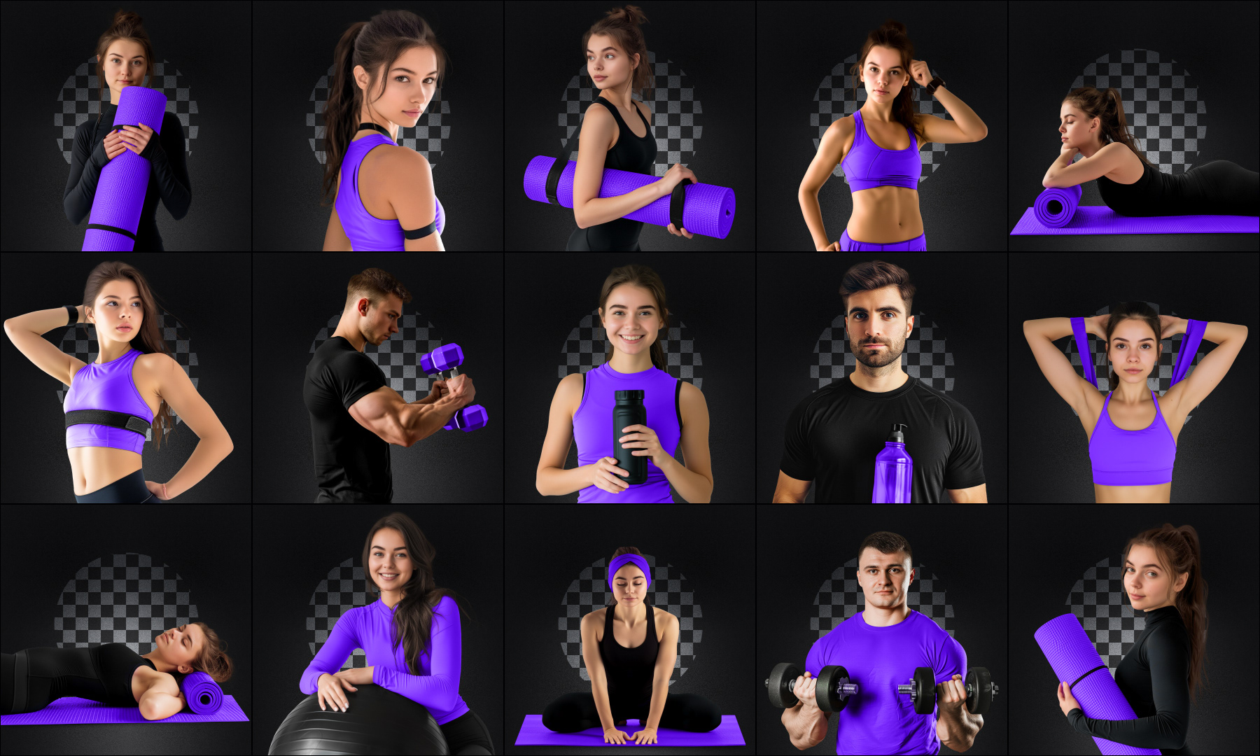 Набор фотографий «Sport Pack»  в Figma — Изображение №4 — Графика на Dprofile