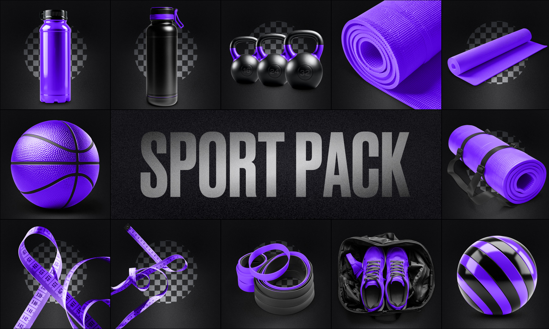 Набор фотографий «Sport Pack»  в Figma — Изображение №6 — Графика на Dprofile