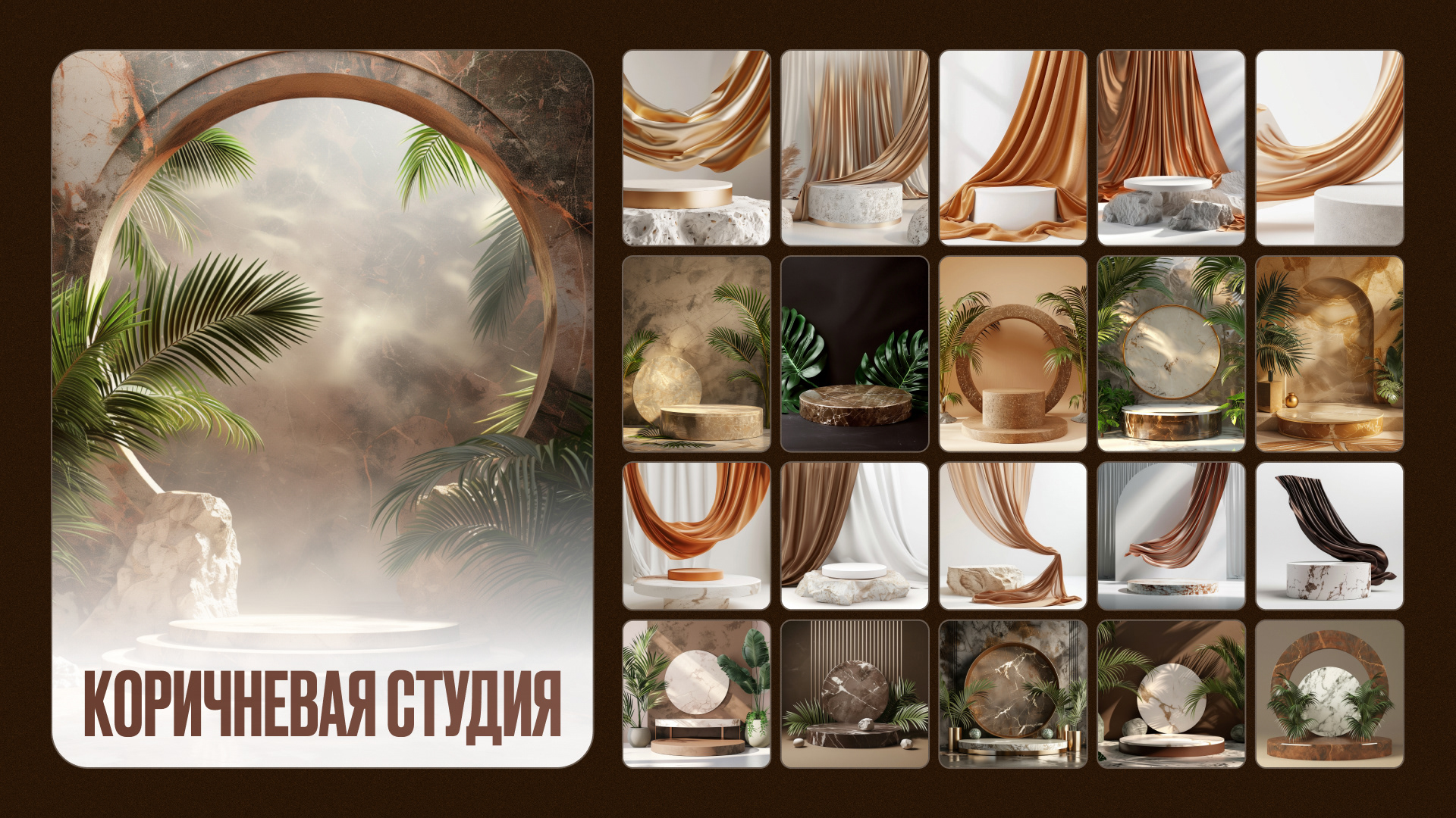 Набор подиумов «Studio podiums» — Изображение №4 — Графика на Dprofile
