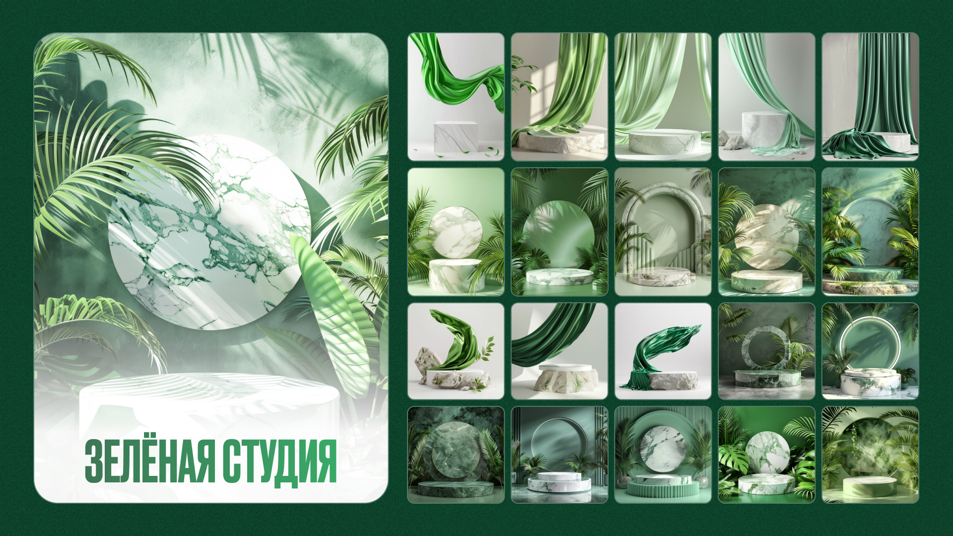 Набор подиумов «Studio podiums» — Изображение №13 — Графика на Dprofile