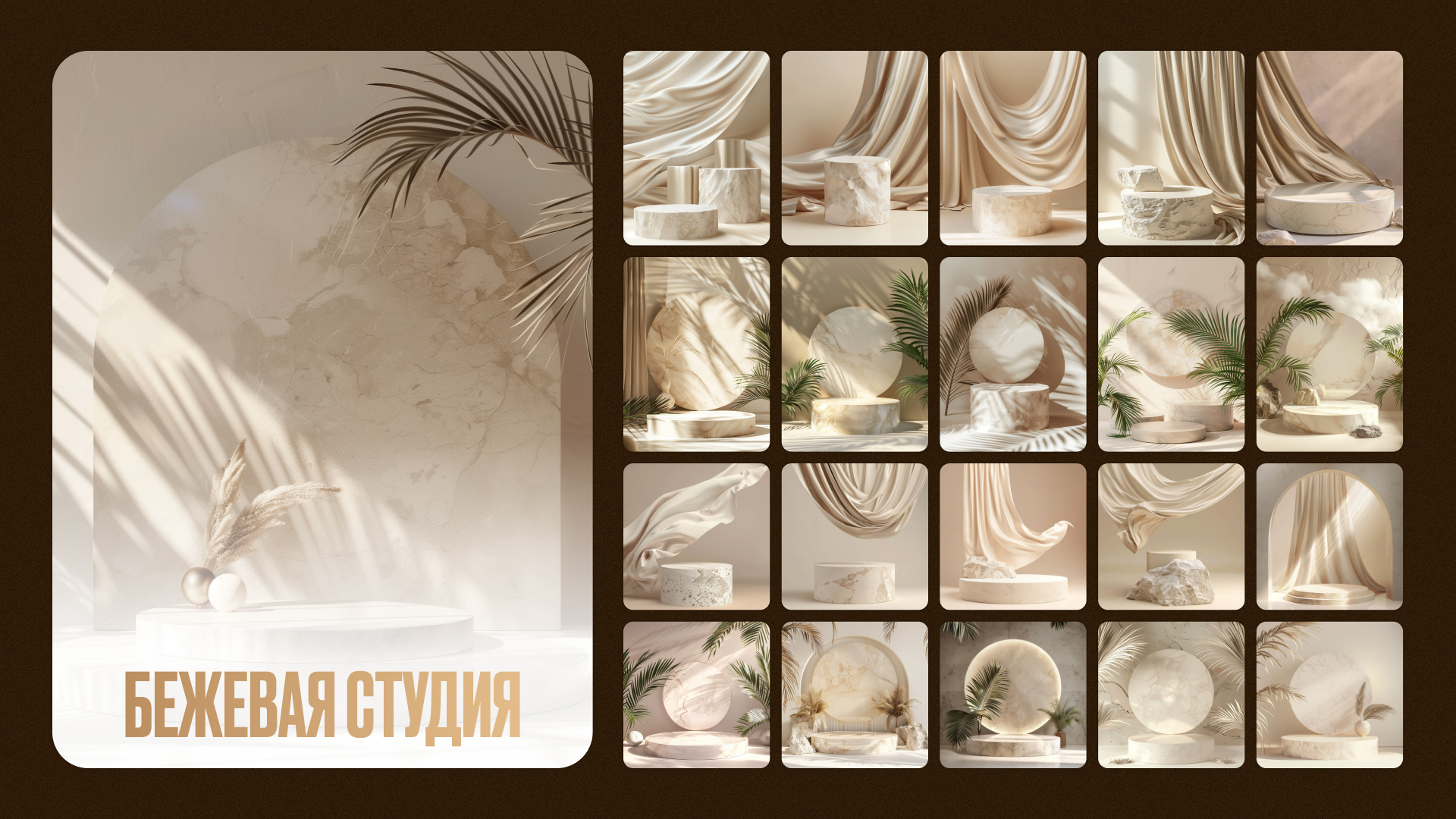 Набор подиумов «Studio podiums» — Изображение №2 — Графика на Dprofile