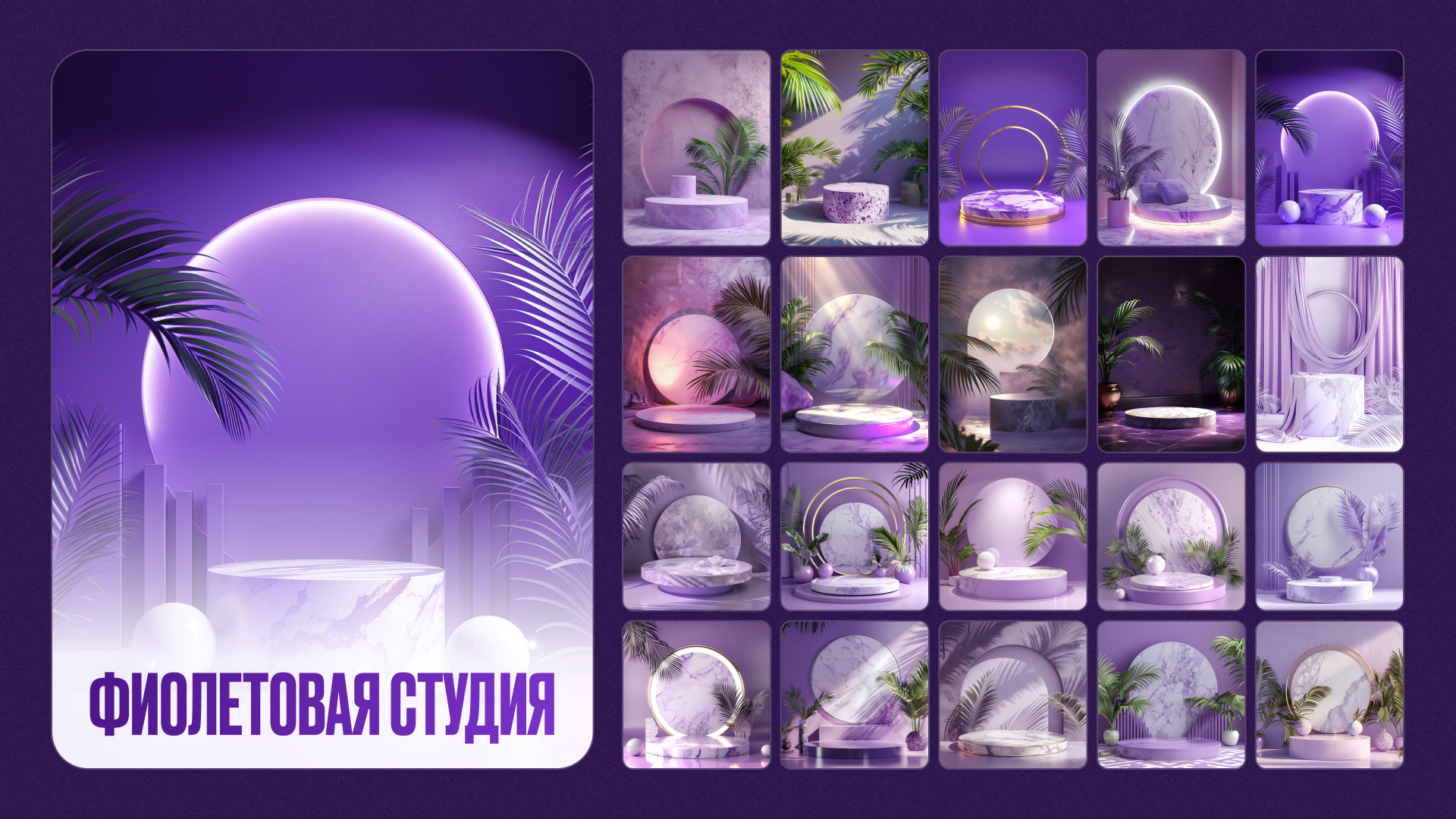 Набор подиумов «Studio podiums» — Изображение №6 — Графика на Dprofile