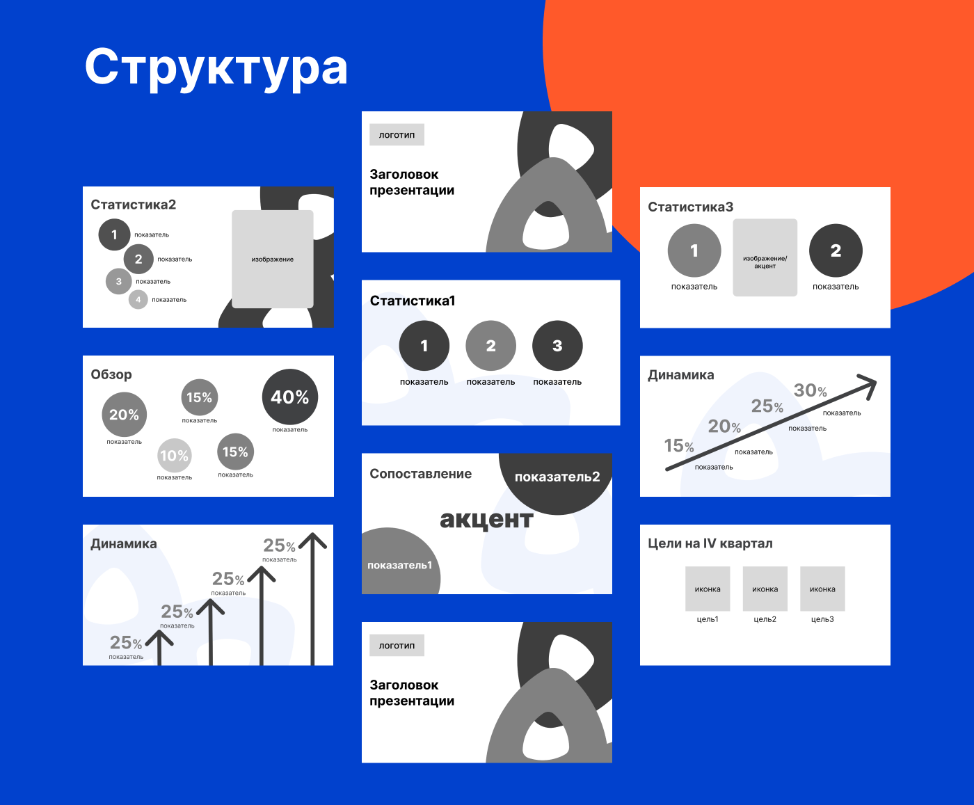 Отчетная презентация для компании о проделанной работе. — Изображение №4 — Интерфейсы, Брендинг на Dprofile