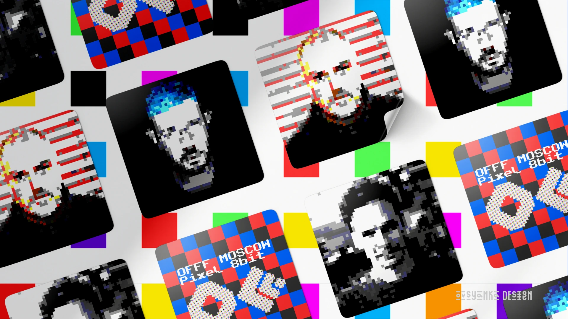 Фирменный стиль «OFFF Moscow. Pixel 8bit 2026» — Изображение №12 — Брендинг на Dprofile