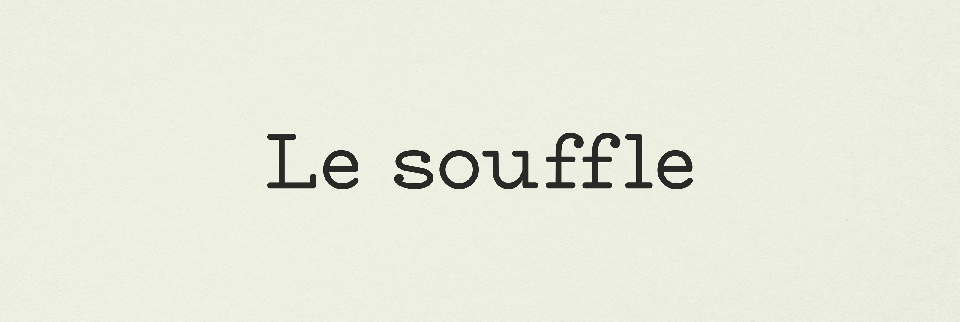 LE SOUFFLE — Изображение №5 — Брендинг на Dprofile