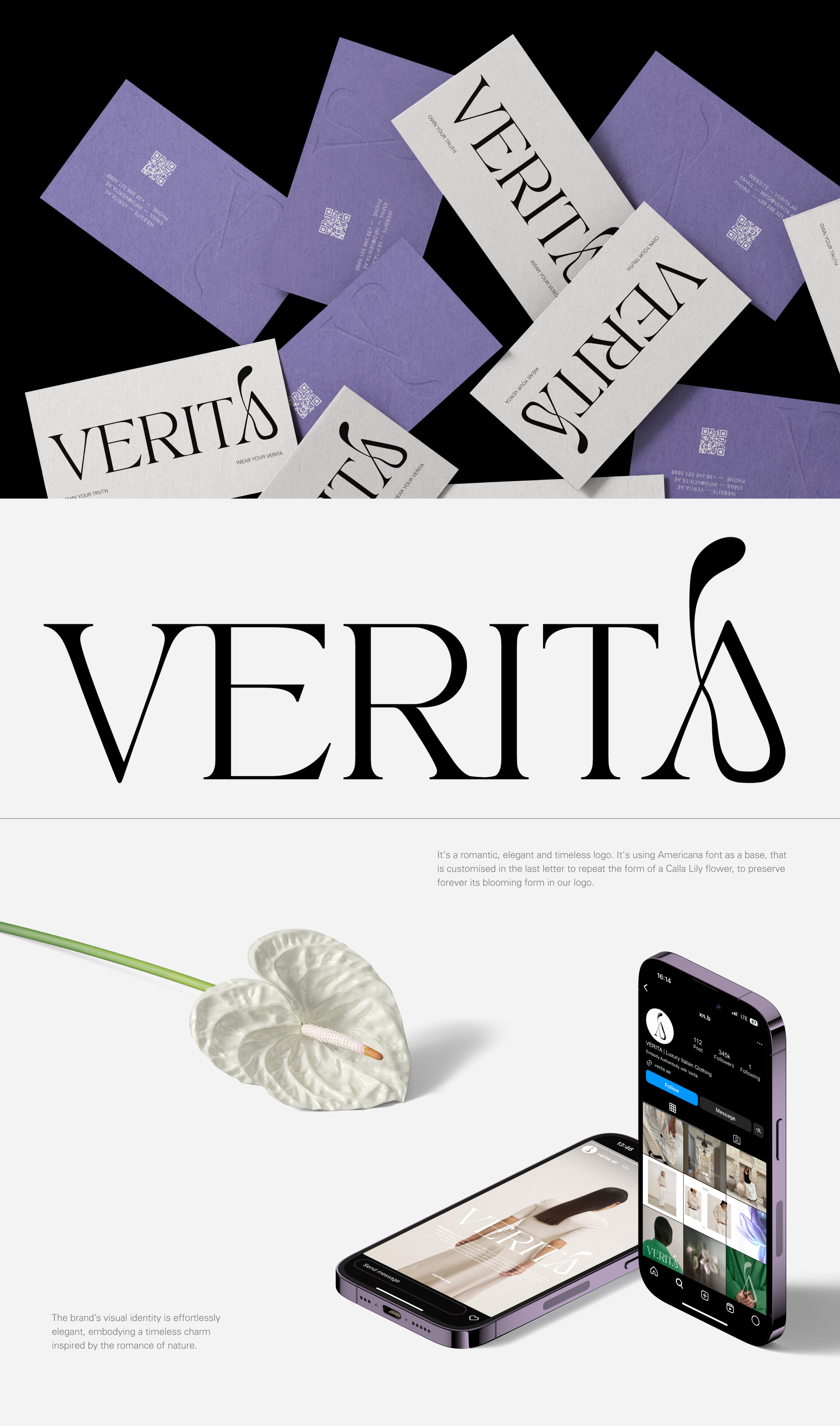 Verità | Онлайн магазин, лого, брендинг, сайт — Изображение №3 — Брендинг, Графика на Dprofile