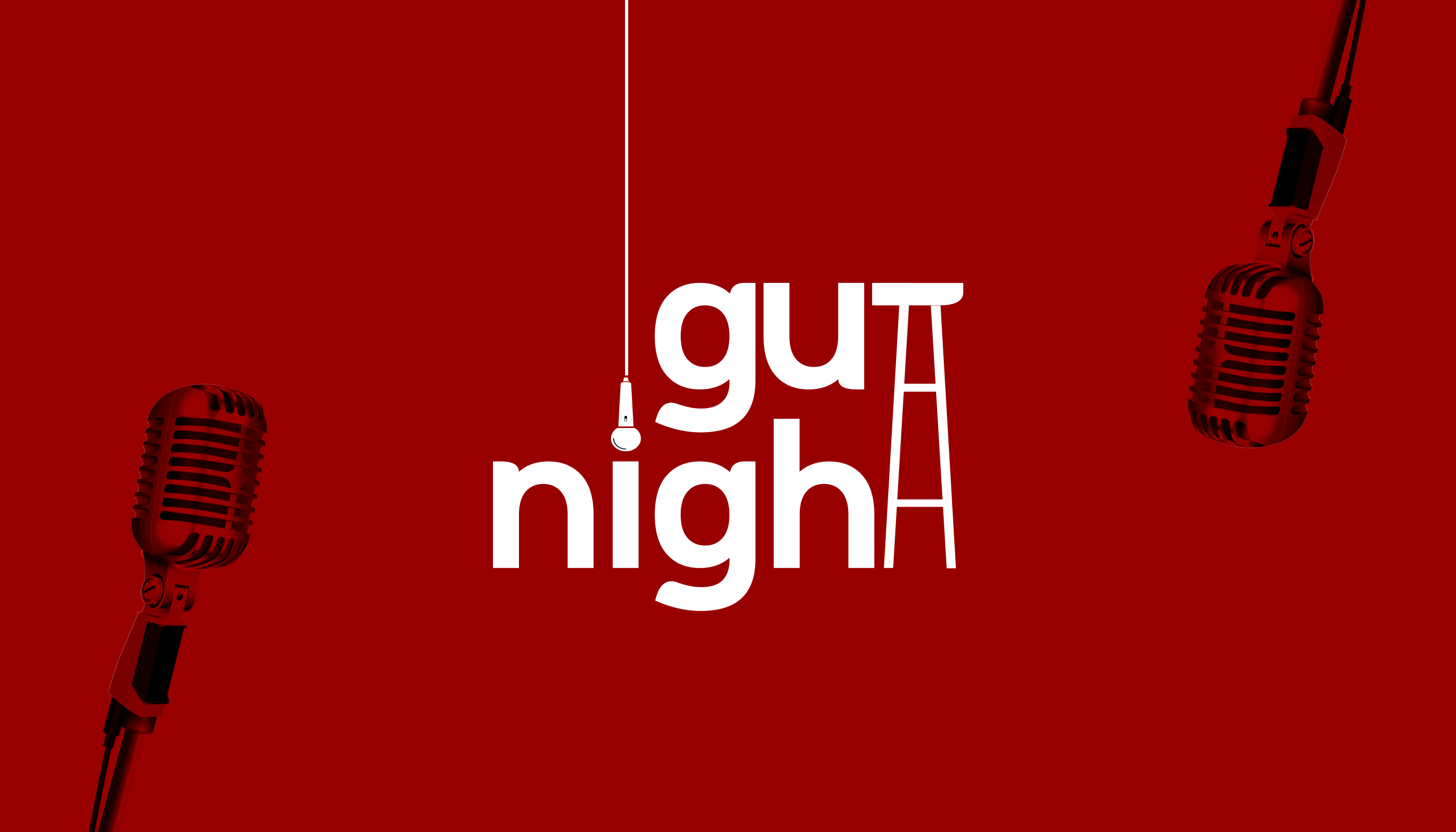 Логотип для стенд-ап клуба «GutNight» — Изображение №1 — Брендинг, Графика на Dprofile