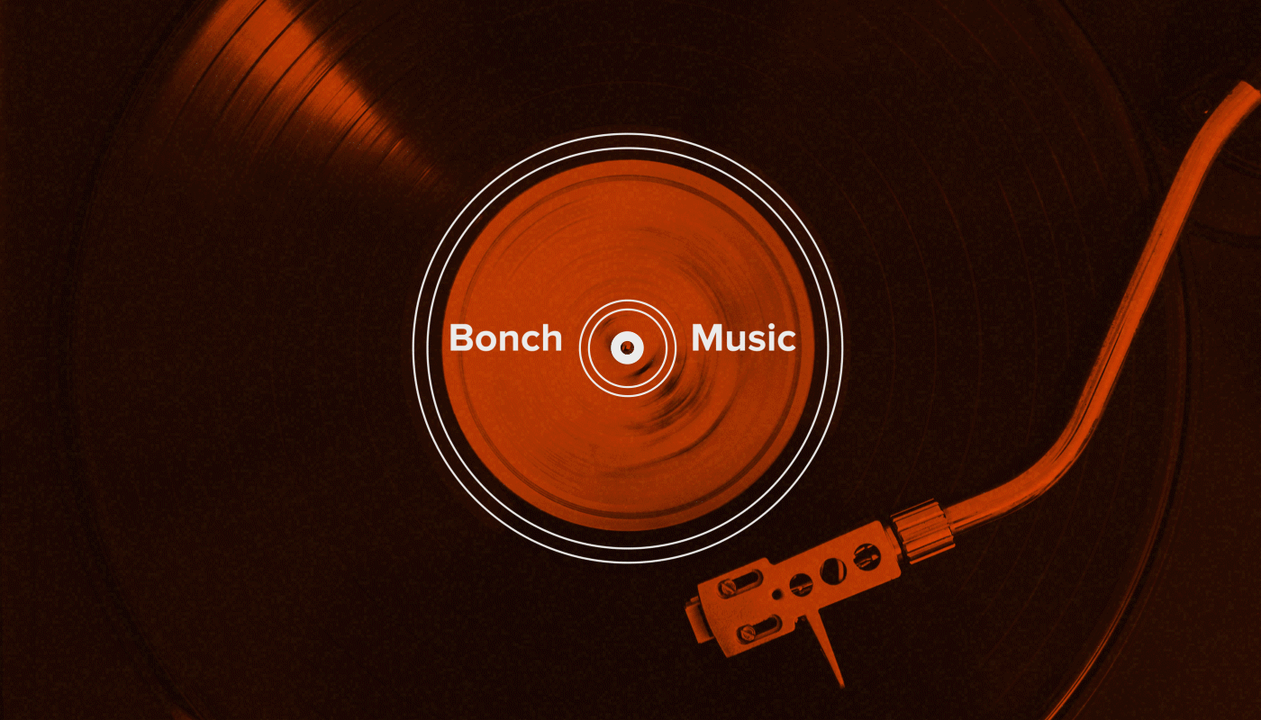 Logo for music club «Bonch.Music» — Изображение №1 — Брендинг, Графика на Dprofile