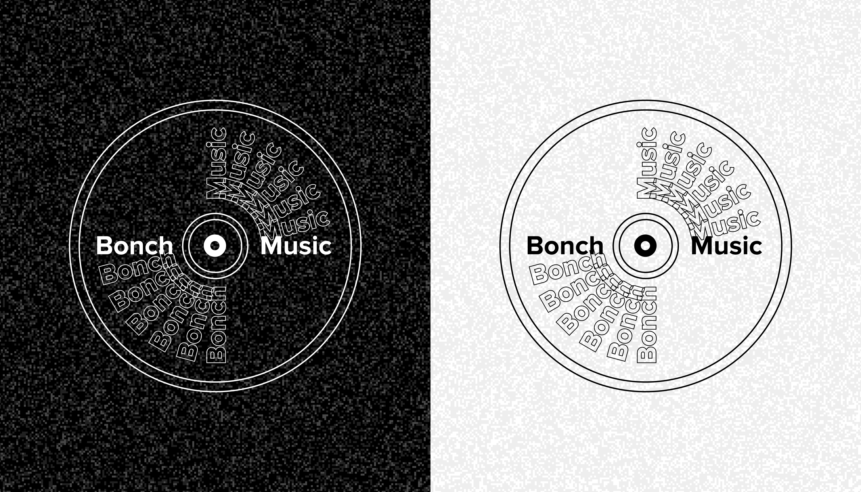 Logo for music club «Bonch.Music» — Изображение №2 — Брендинг, Графика на Dprofile