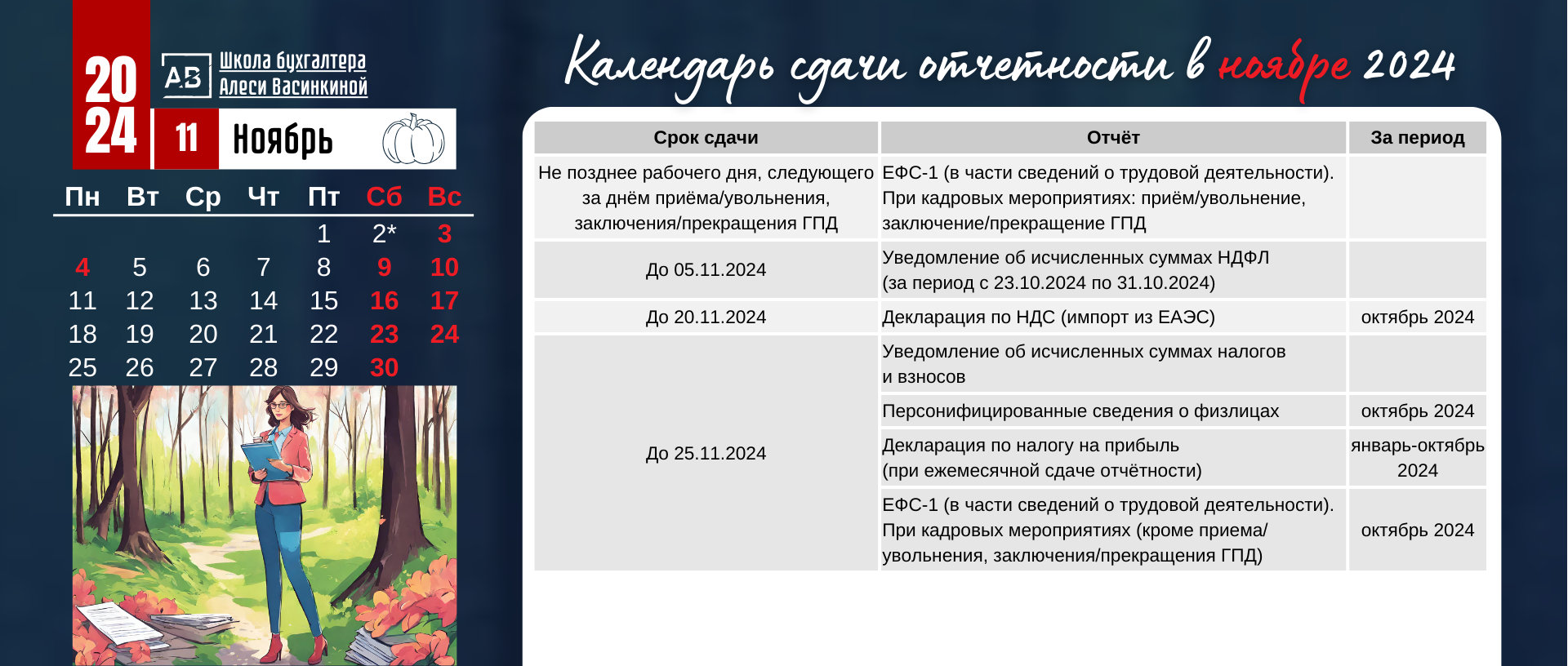 Календарь сдачи отчетности для бухгалтера — Изображение №13 — Брендинг, Иллюстрация на Dprofile
