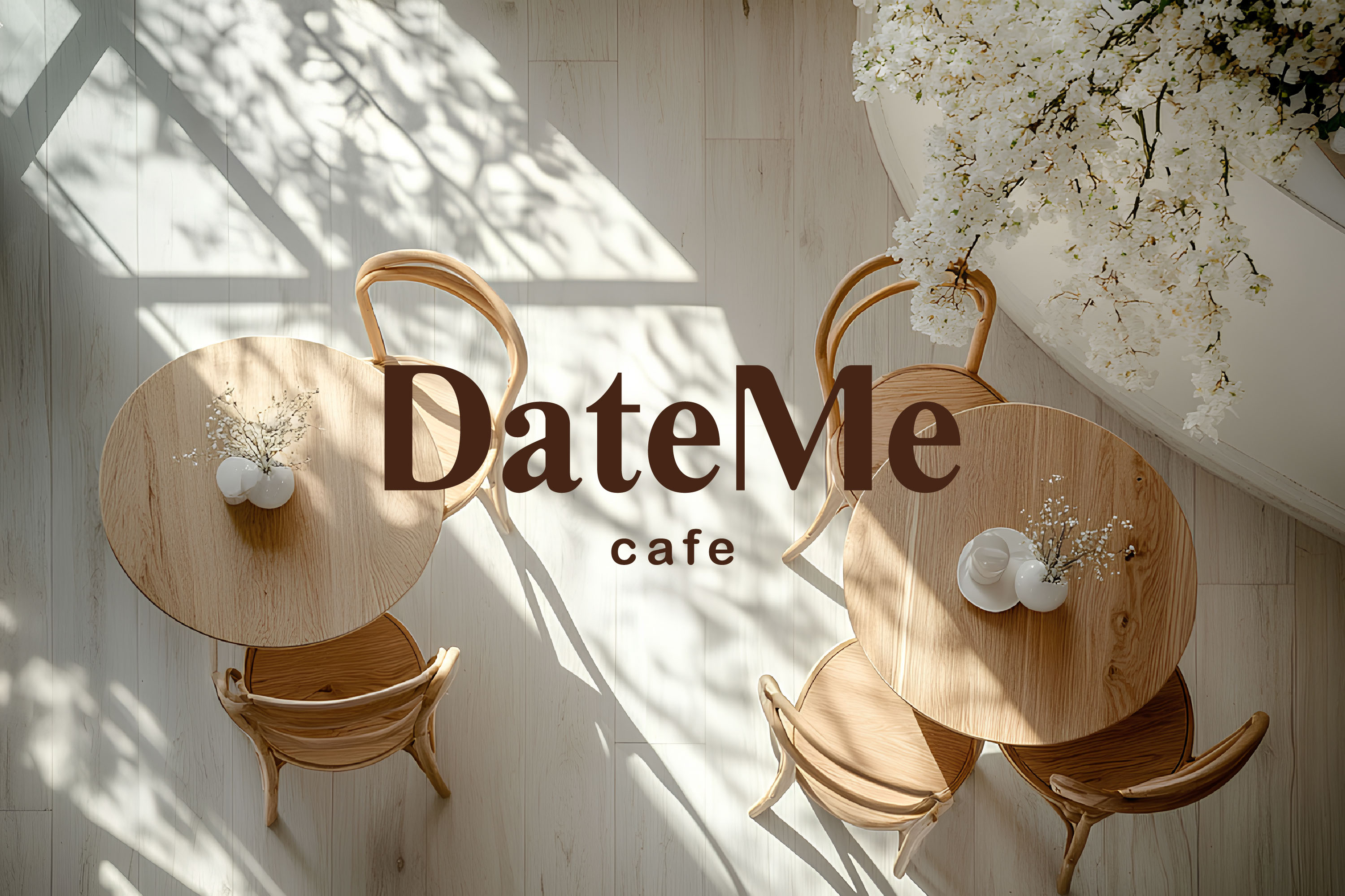 Кафе | Date Me | Айдентика | Фирменный стиль | Логотип — Изображение №1 — Брендинг на Dprofile