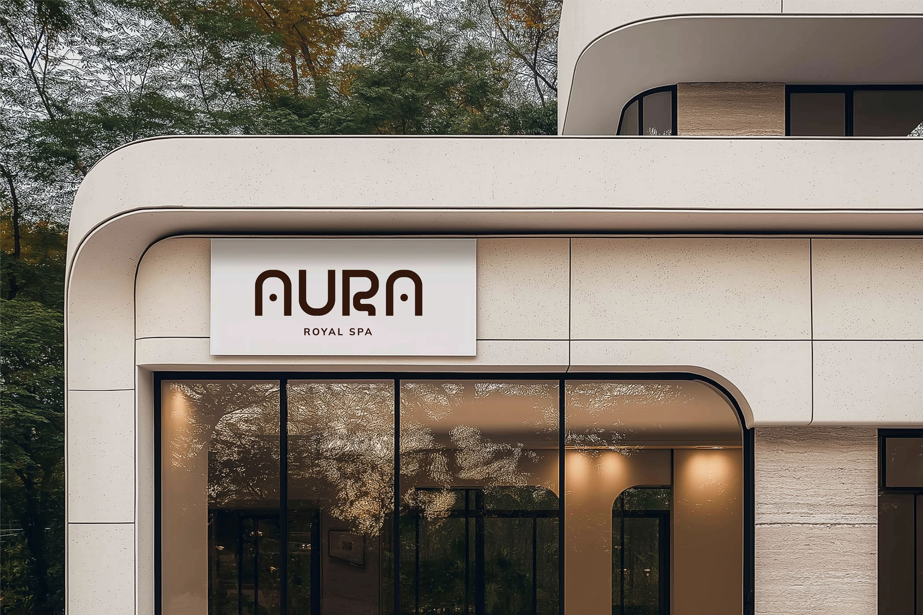 СПА комплекс | AURA | Фирменный стиль | Логотип — Изображение №10 — Брендинг на Dprofile