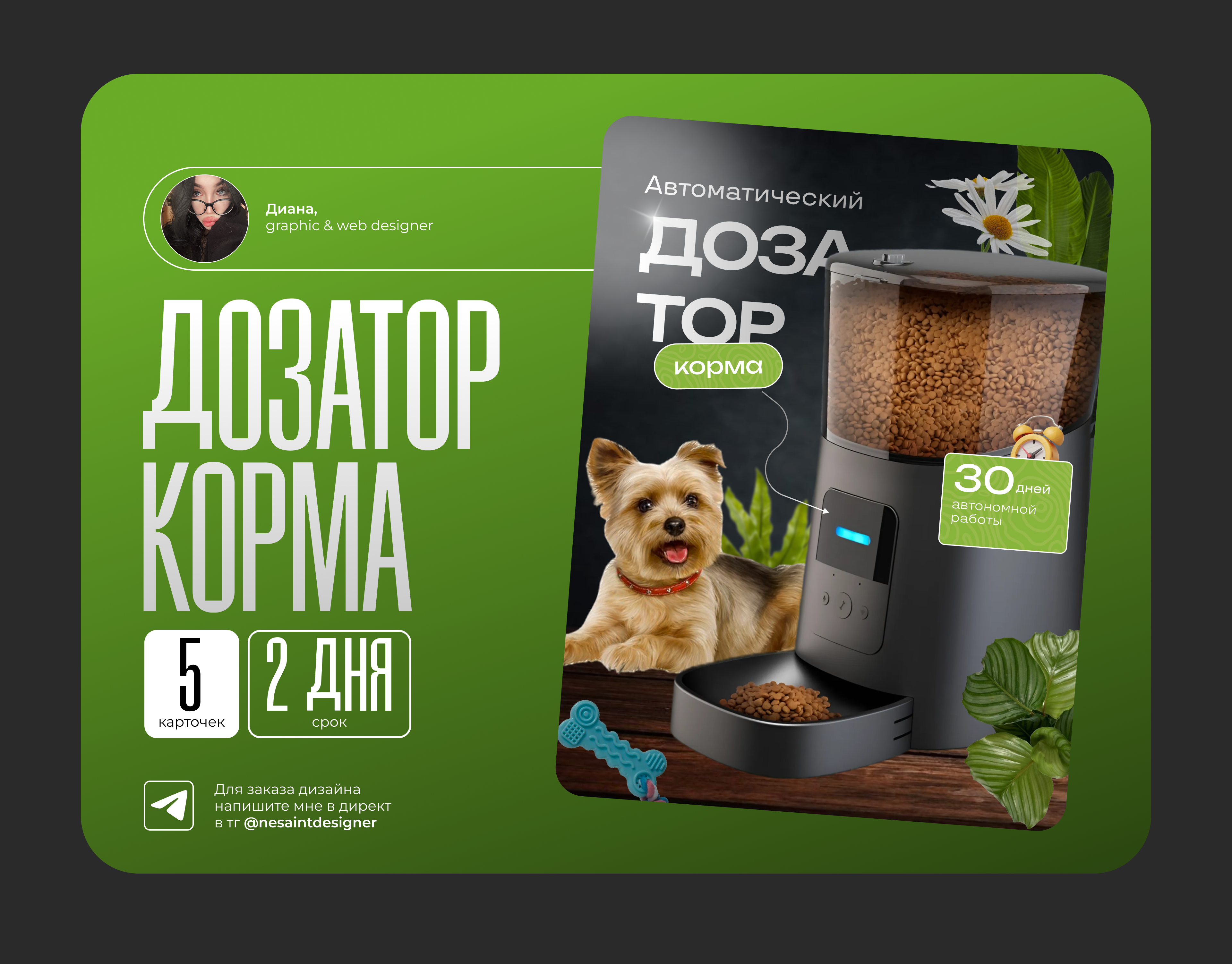 INFOGRAPHIC // дозатор корма — Изображение №1 — Брендинг, Маркетинг на Dprofile