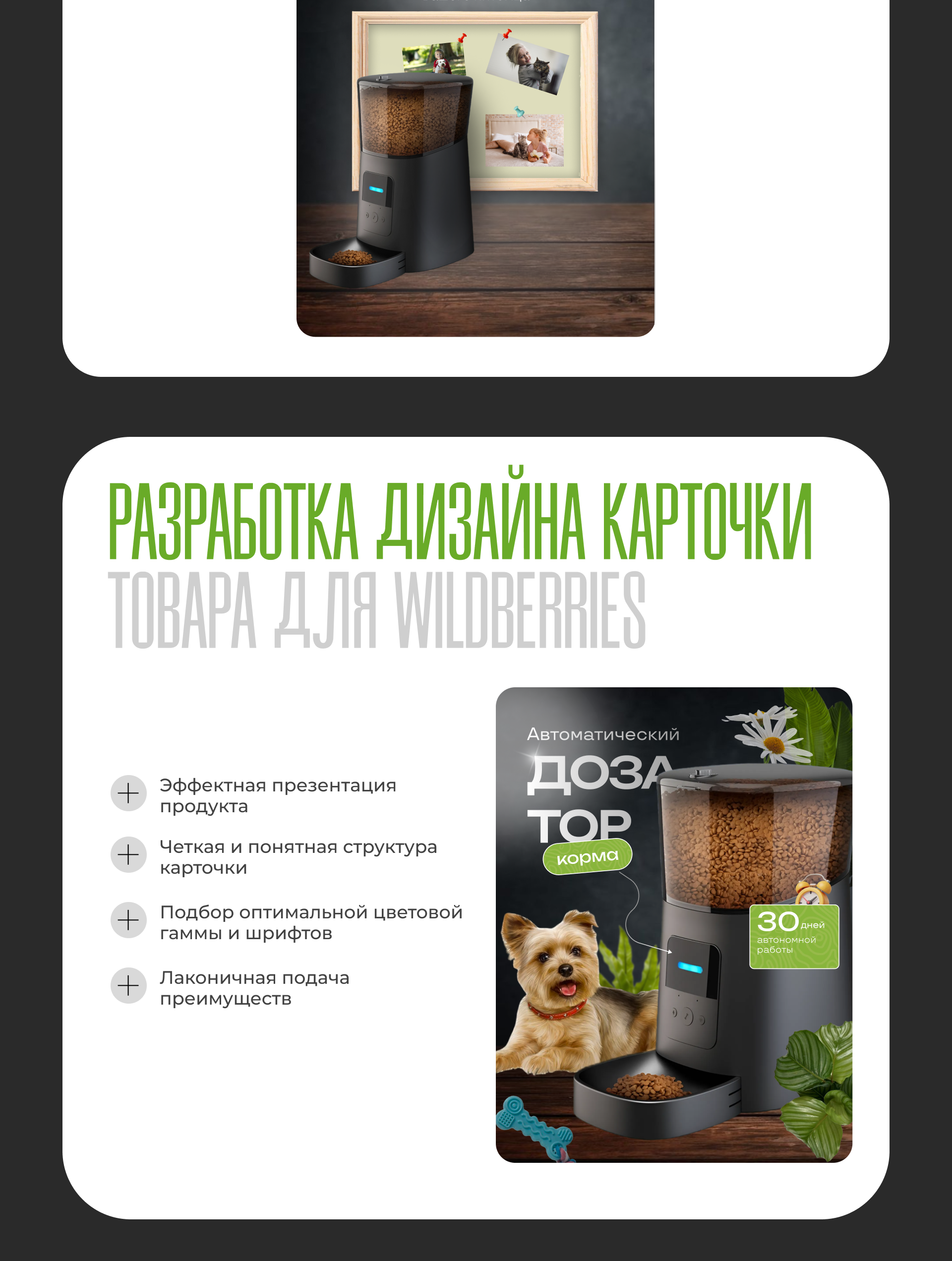 INFOGRAPHIC // дозатор корма — Изображение №3 — Брендинг, Маркетинг на Dprofile