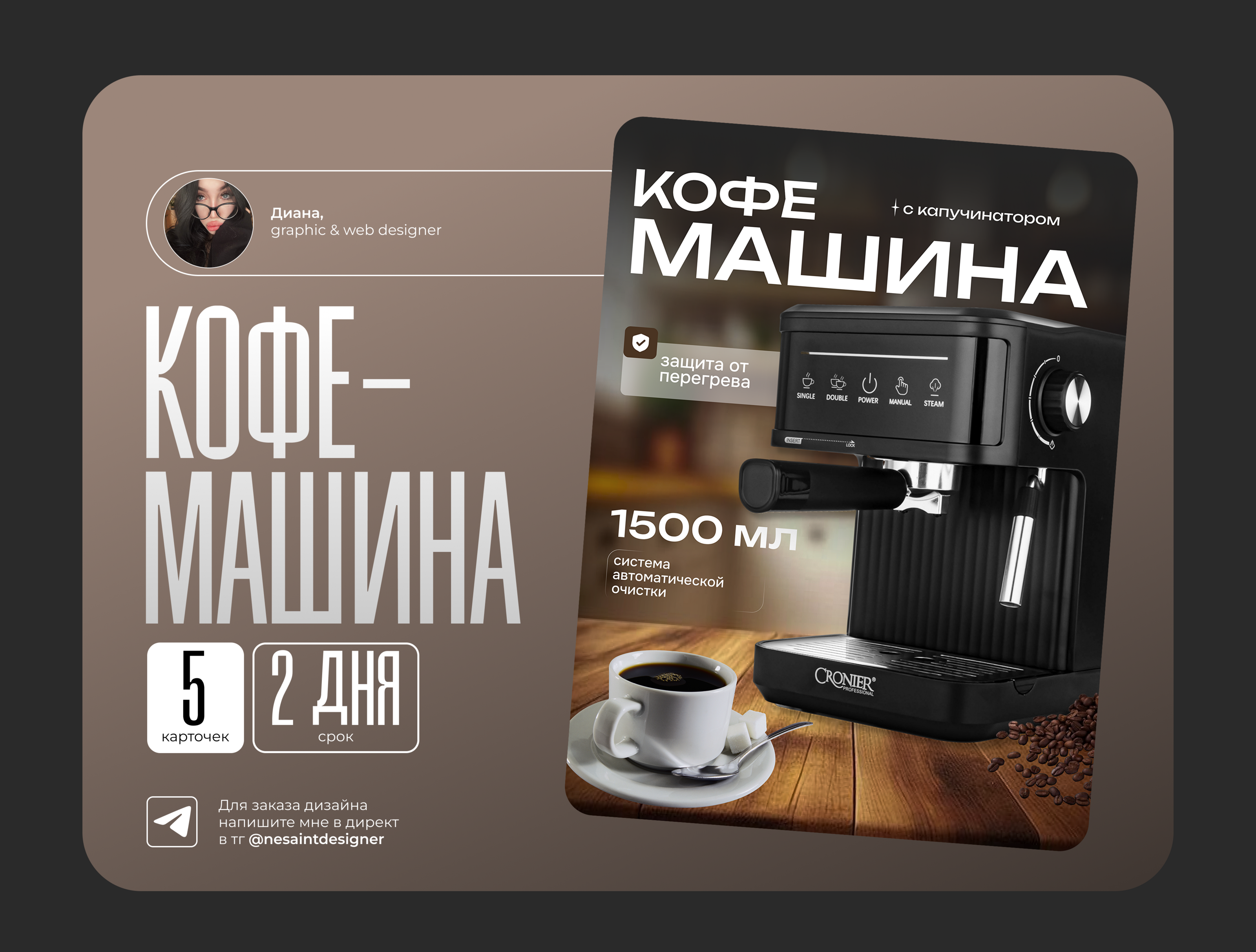 INFOGRAPHIC // кофе-машина — Изображение №1 — Брендинг, Маркетинг на Dprofile