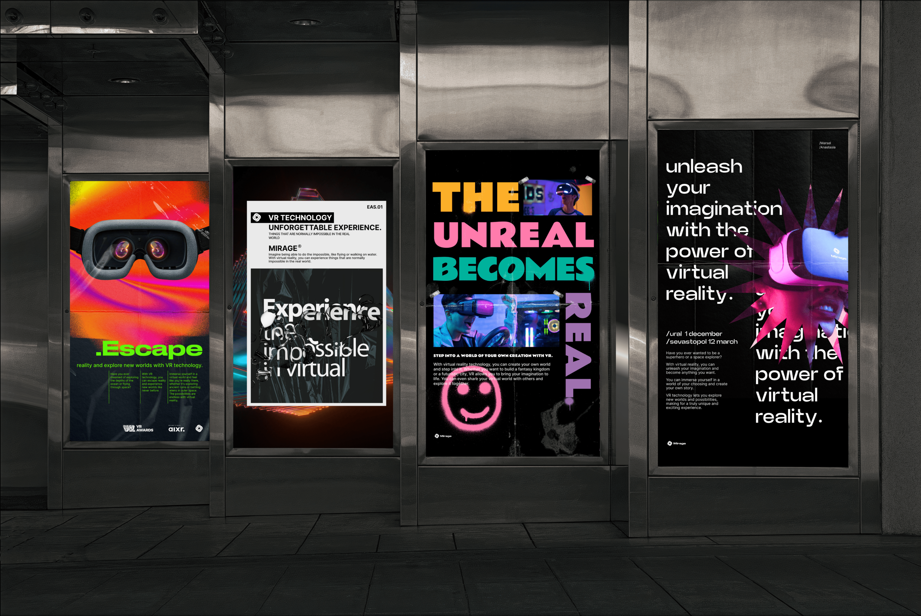 MIRAGE VR/AR — Изображение №4 — Интерфейсы, Брендинг на Dprofile