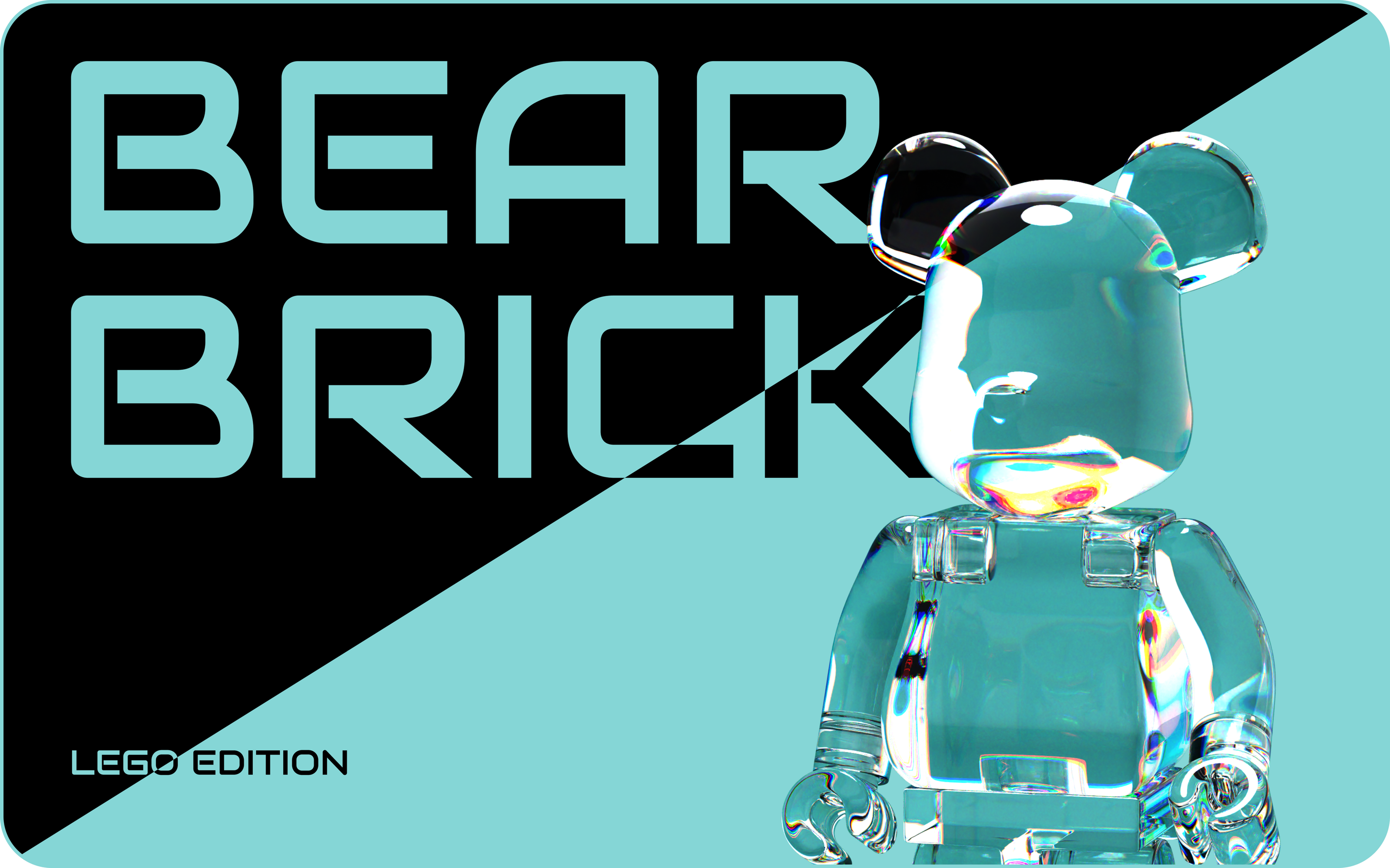 Bearbrick: Lego Edition — Изображение №1 — Иллюстрация, 3D на Dprofile