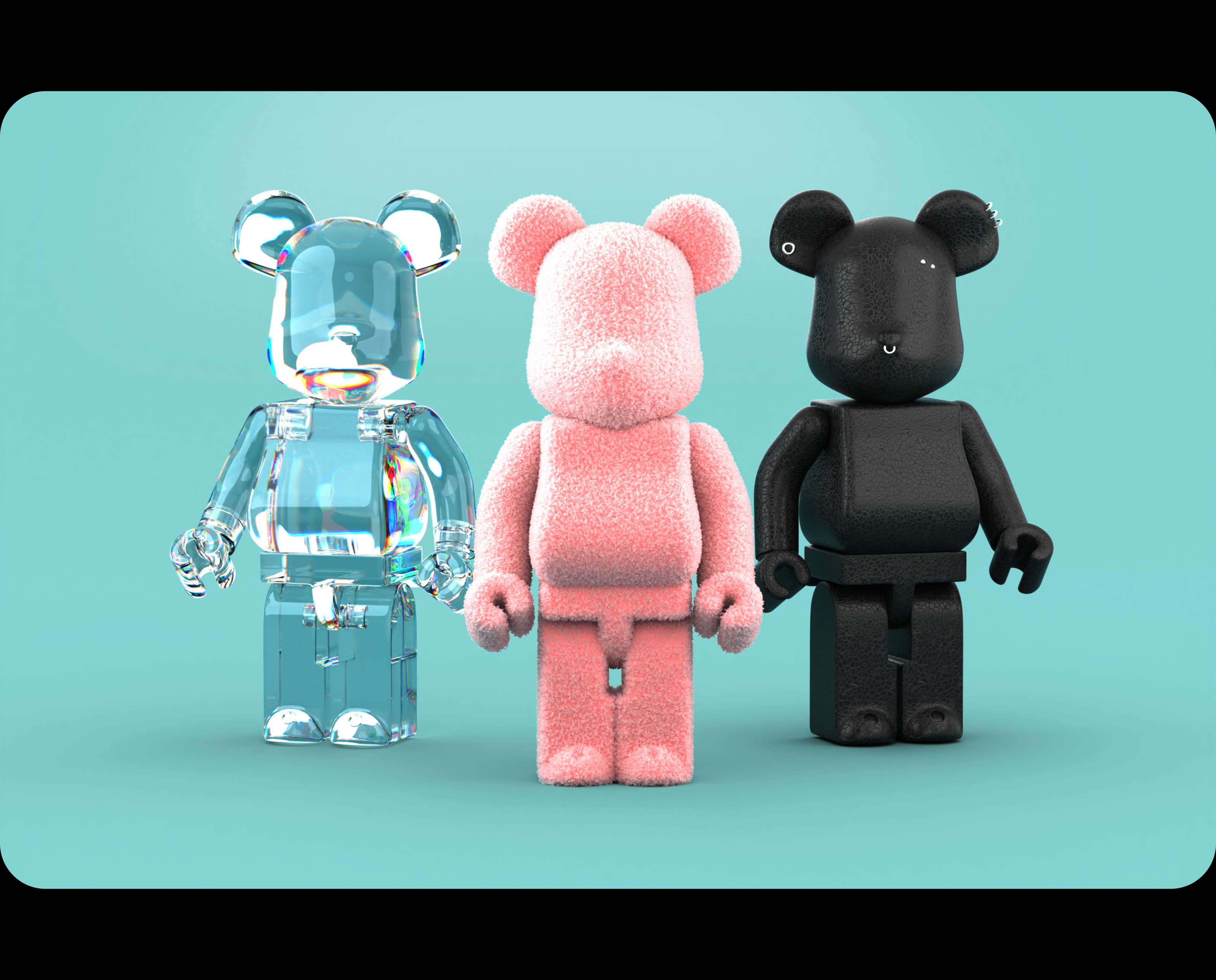 Bearbrick: Lego Edition — Изображение №2 — Иллюстрация, 3D на Dprofile
