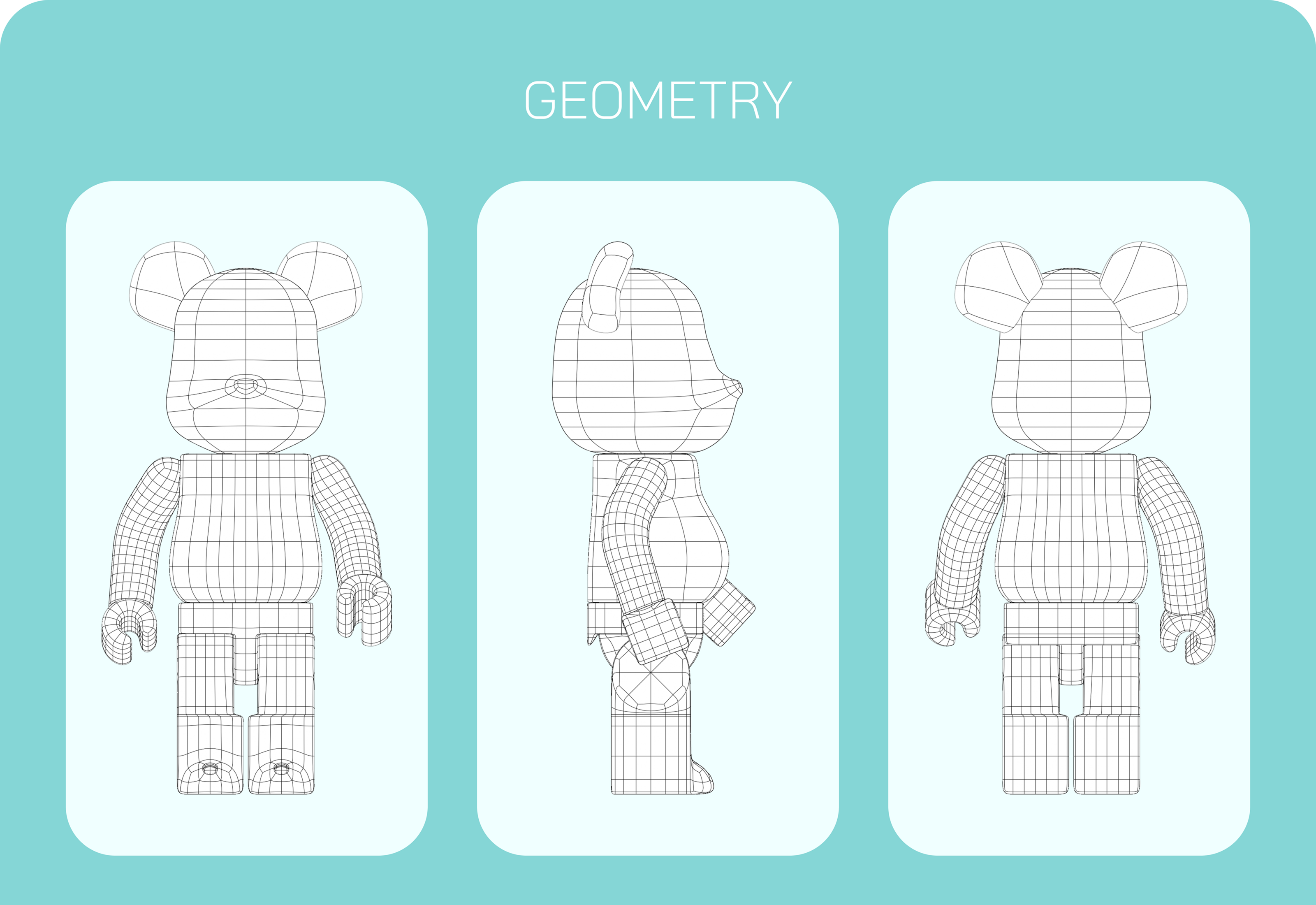 Bearbrick: Lego Edition — Изображение №3 — Иллюстрация, 3D на Dprofile