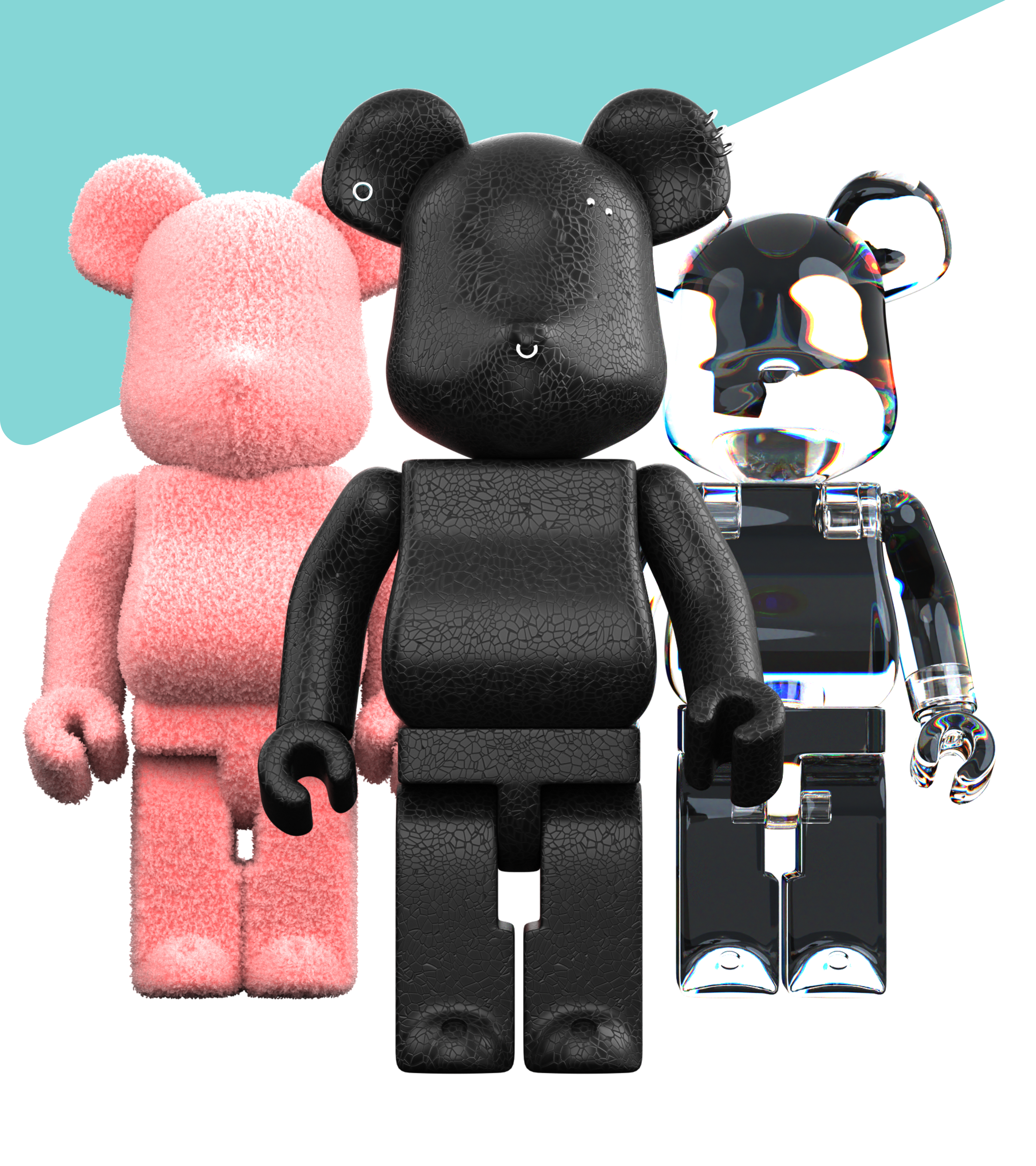 Bearbrick: Lego Edition — Изображение №5 — Иллюстрация, 3D на Dprofile