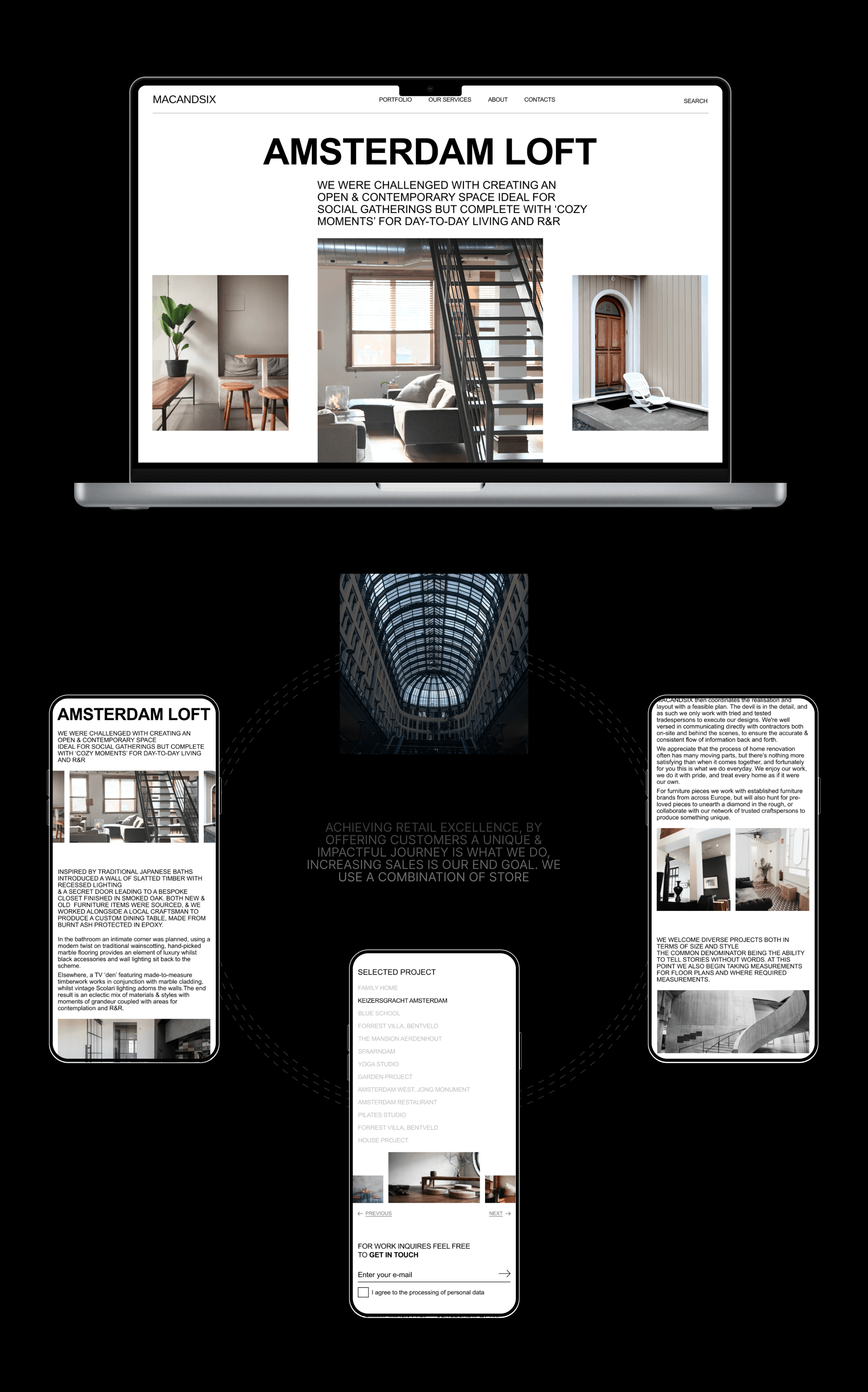 Macandsix | corporate redesign website — Изображение №9 — Интерфейсы, Брендинг на Dprofile
